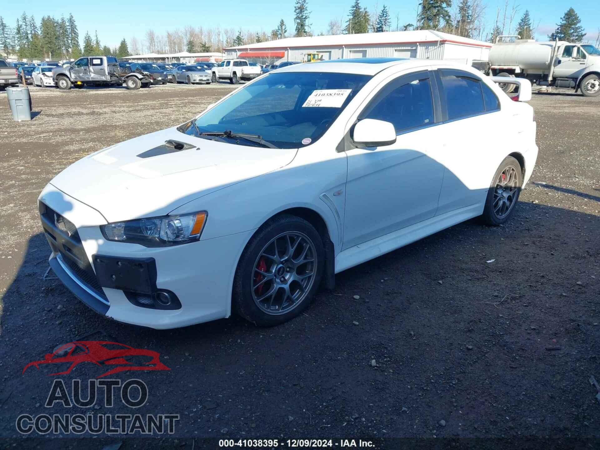MITSUBISHI LANCER EVOLUTION 2012 - JA32W5FV3CU022626
