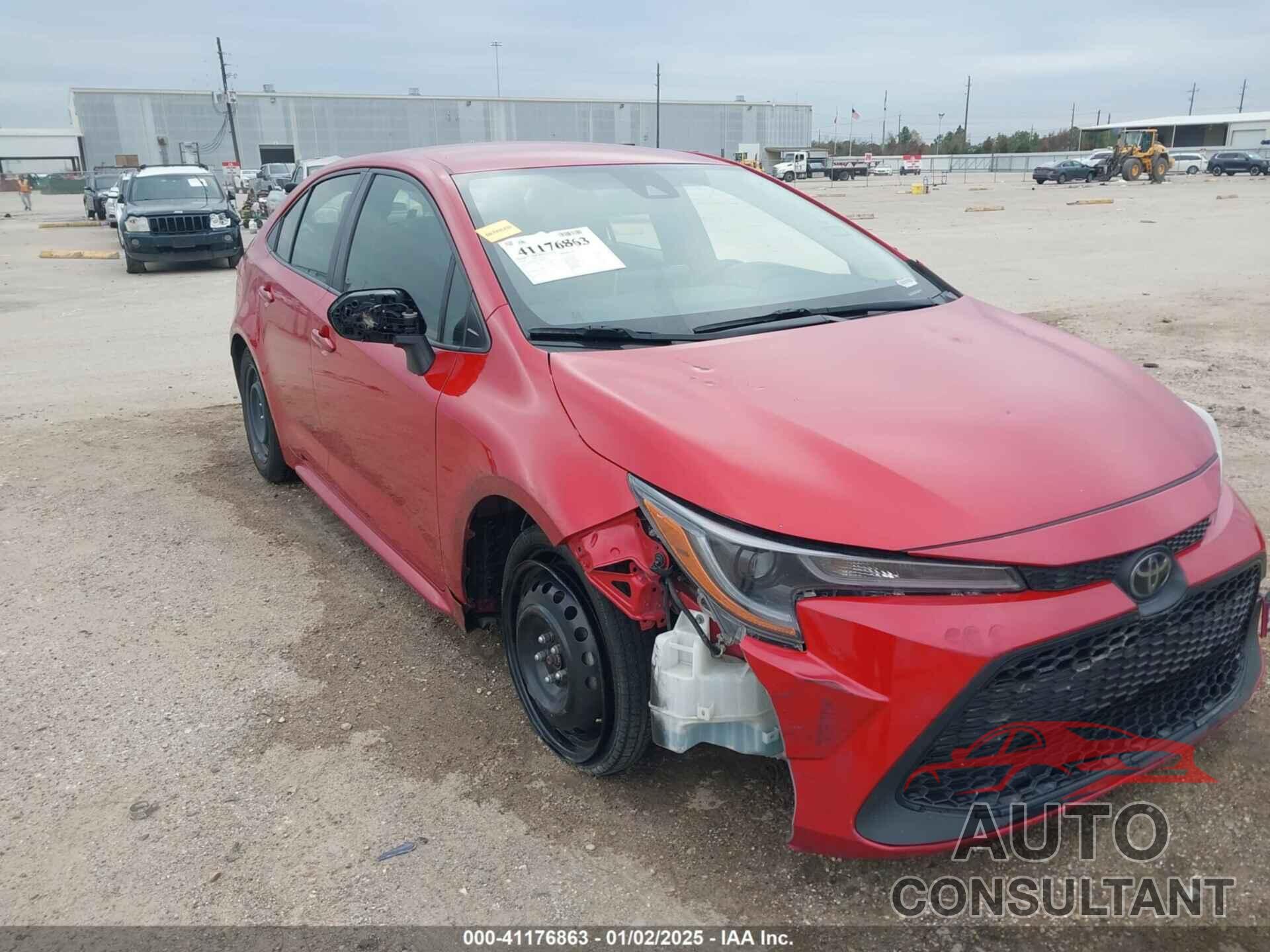 TOYOTA COROLLA 2020 - JTDEPRAE9LJ044593