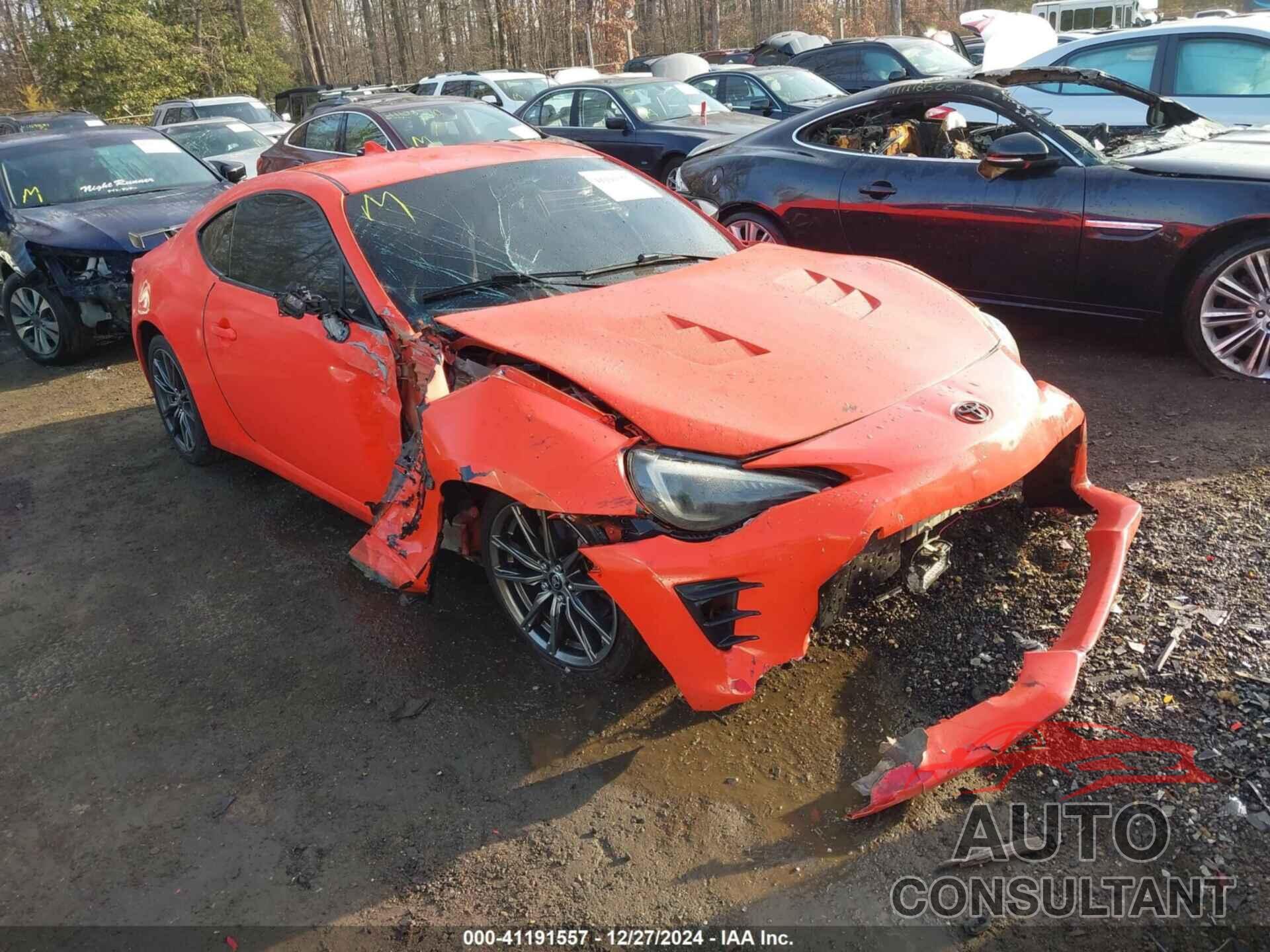 TOYOTA 86 2017 - JF1ZNAA17H9708233