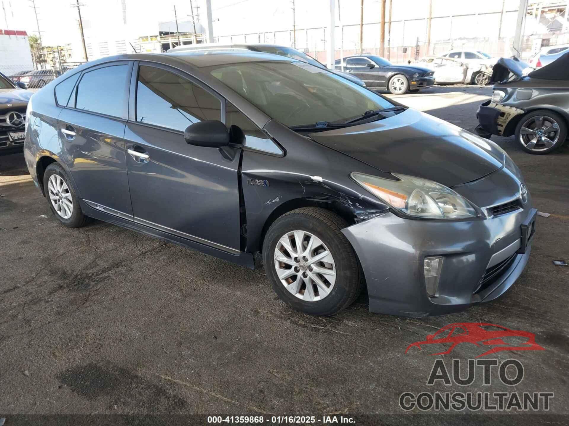 TOYOTA PRIUS PLUG-IN 2012 - JTDKN3DP7C3015441