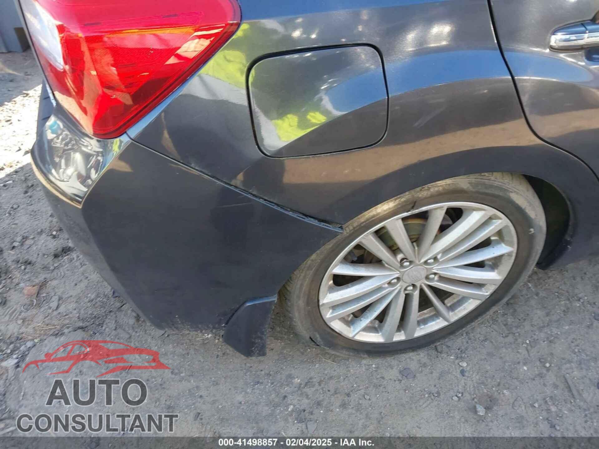 SUBARU IMPREZA 2012 - JF1GPAG63CH242576