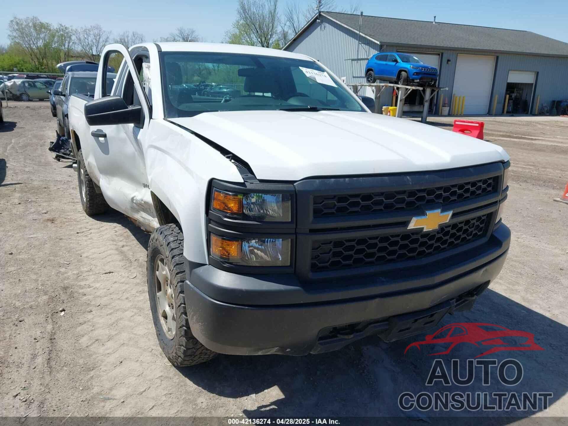 CHEVROLET SILVERADO 1500 2014 - 1GCNKPEH6EZ345592
