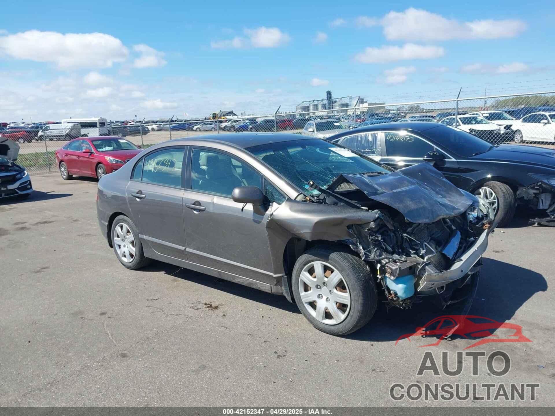 HONDA CIVIC 2011 - 2HGFA1F52BH523214