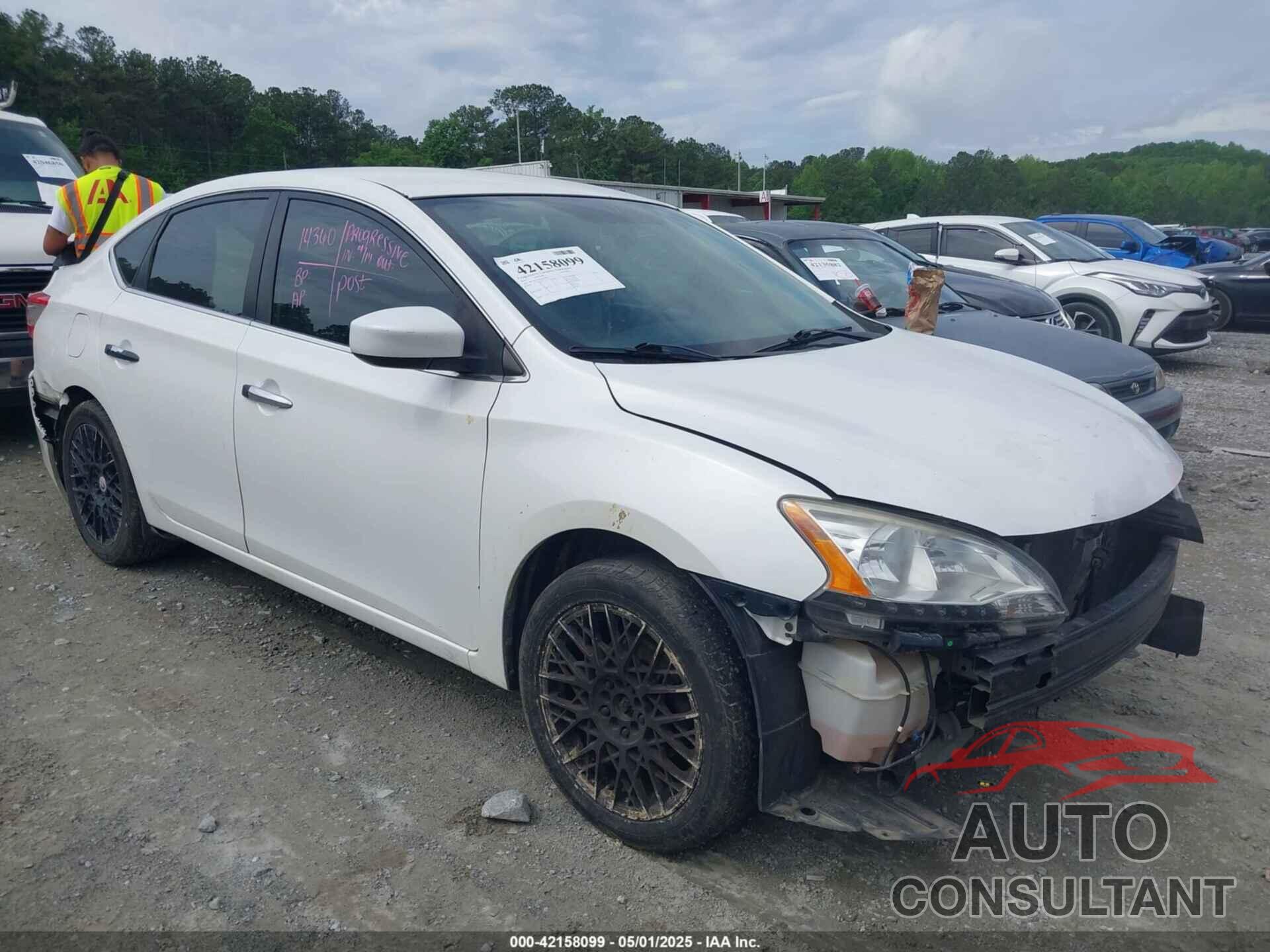 NISSAN SENTRA 2014 - 3N1AB7AP0EL623599
