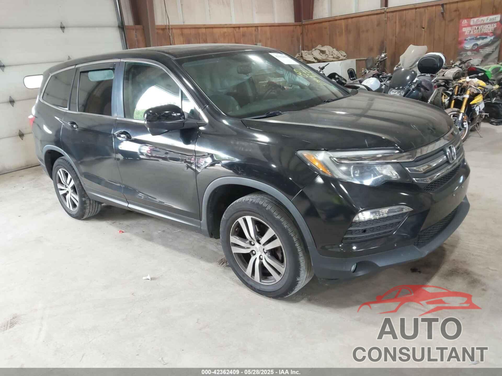 HONDA PILOT 2016 - 5FNYF6H53GB125848