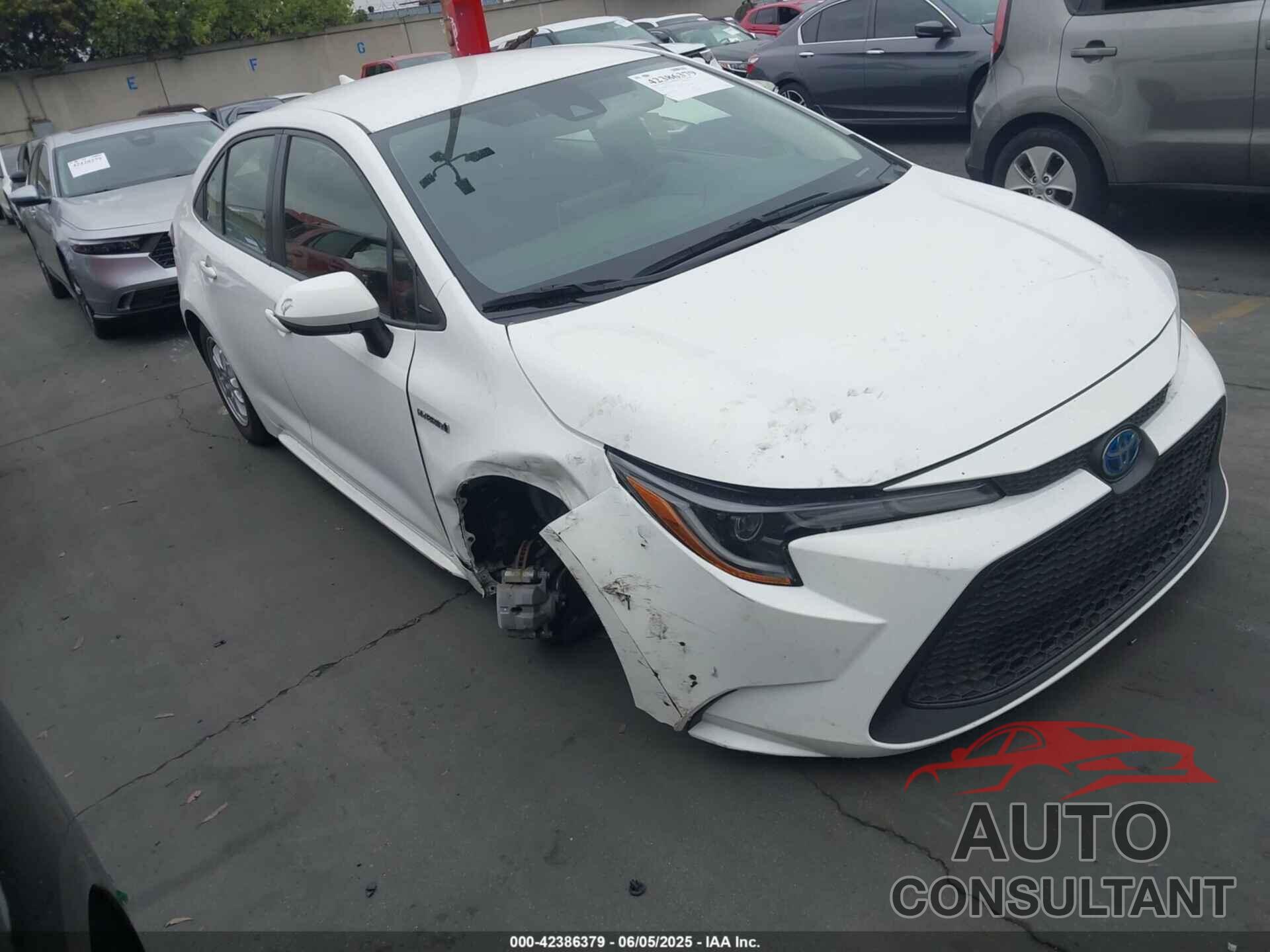 TOYOTA COROLLA 2020 - JTDEBRBE9LJ014457