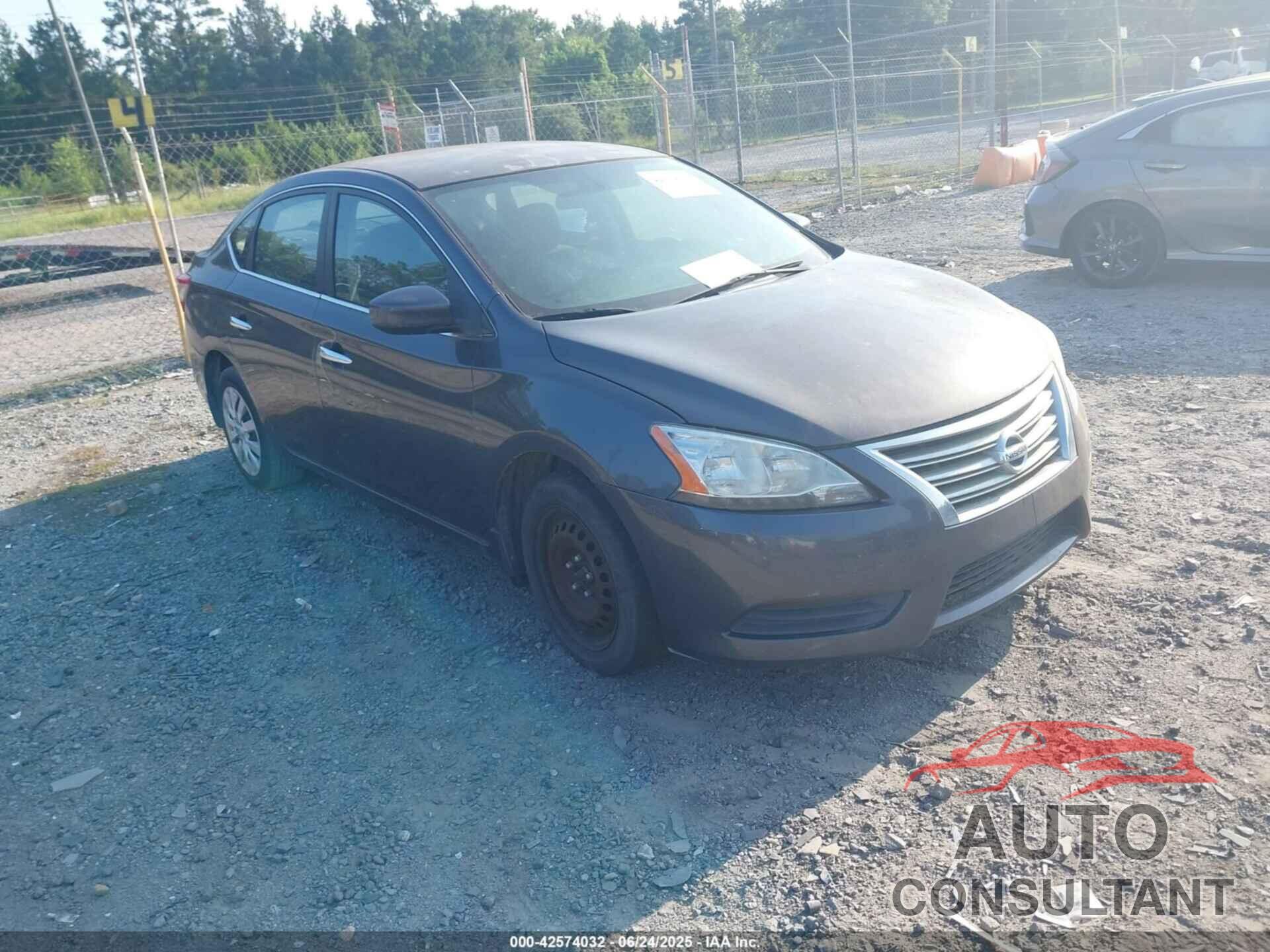 NISSAN SENTRA 2015 - 3N1AB7AP3FY327870