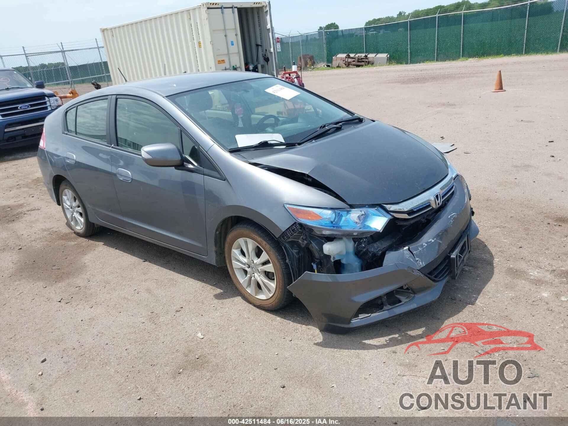 HONDA INSIGHT 2014 - JHMZE2H74ES000924