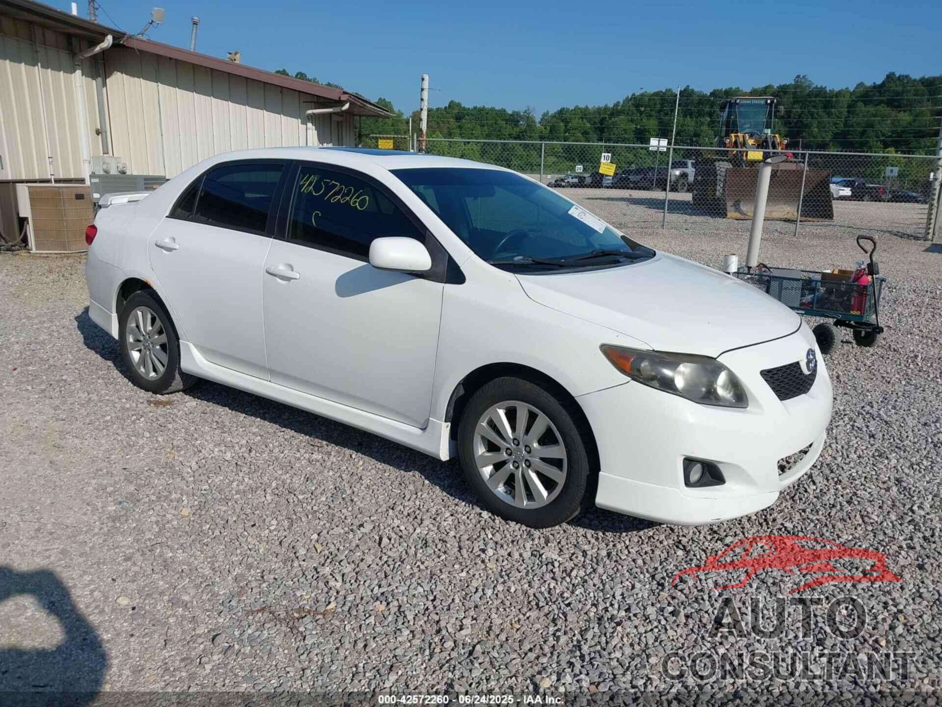 TOYOTA COROLLA 2010 - 1NXBU4EE1AZ356651