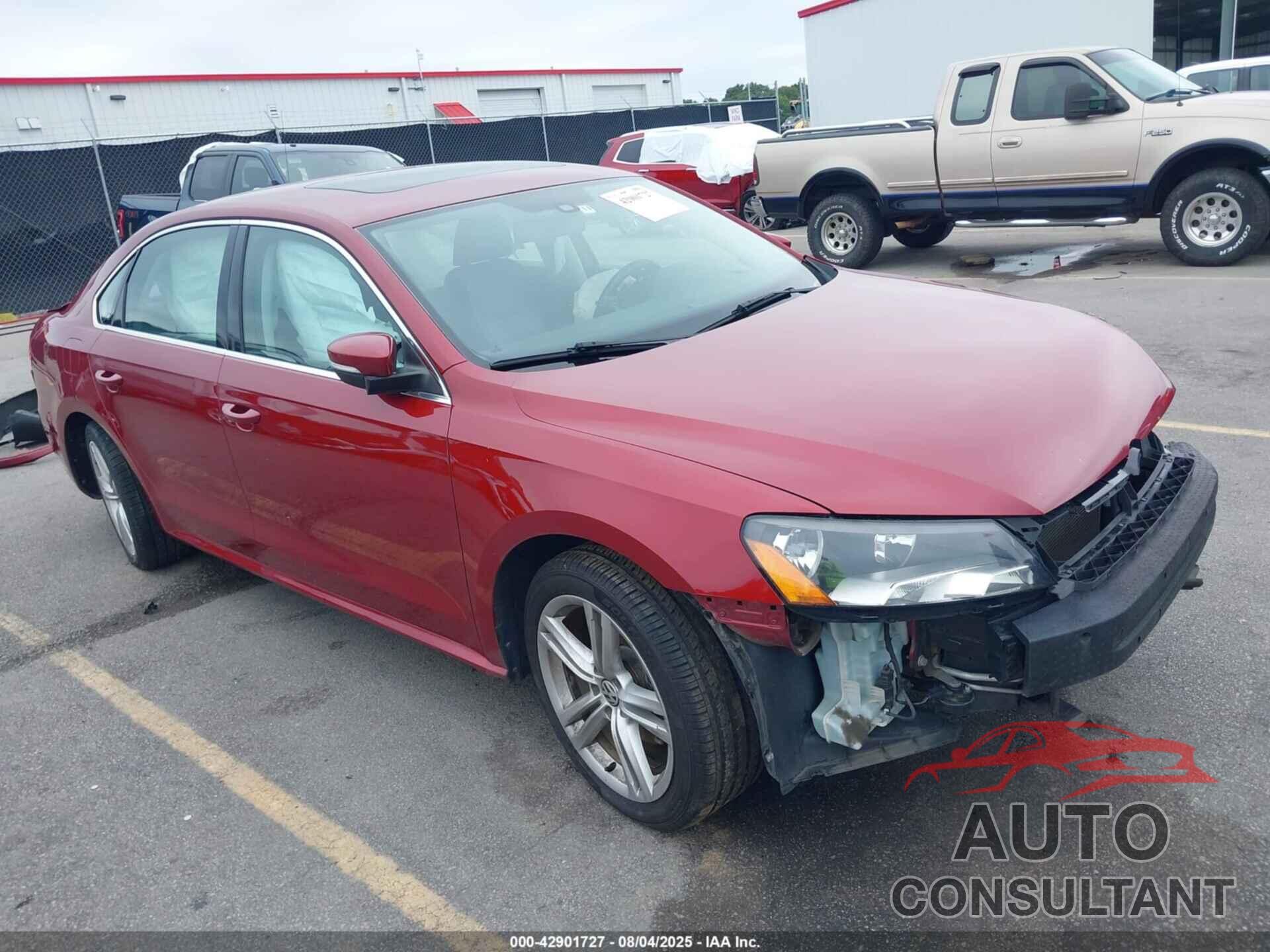 VOLKSWAGEN PASSAT 2015 - 1VWBV7A32FC014093