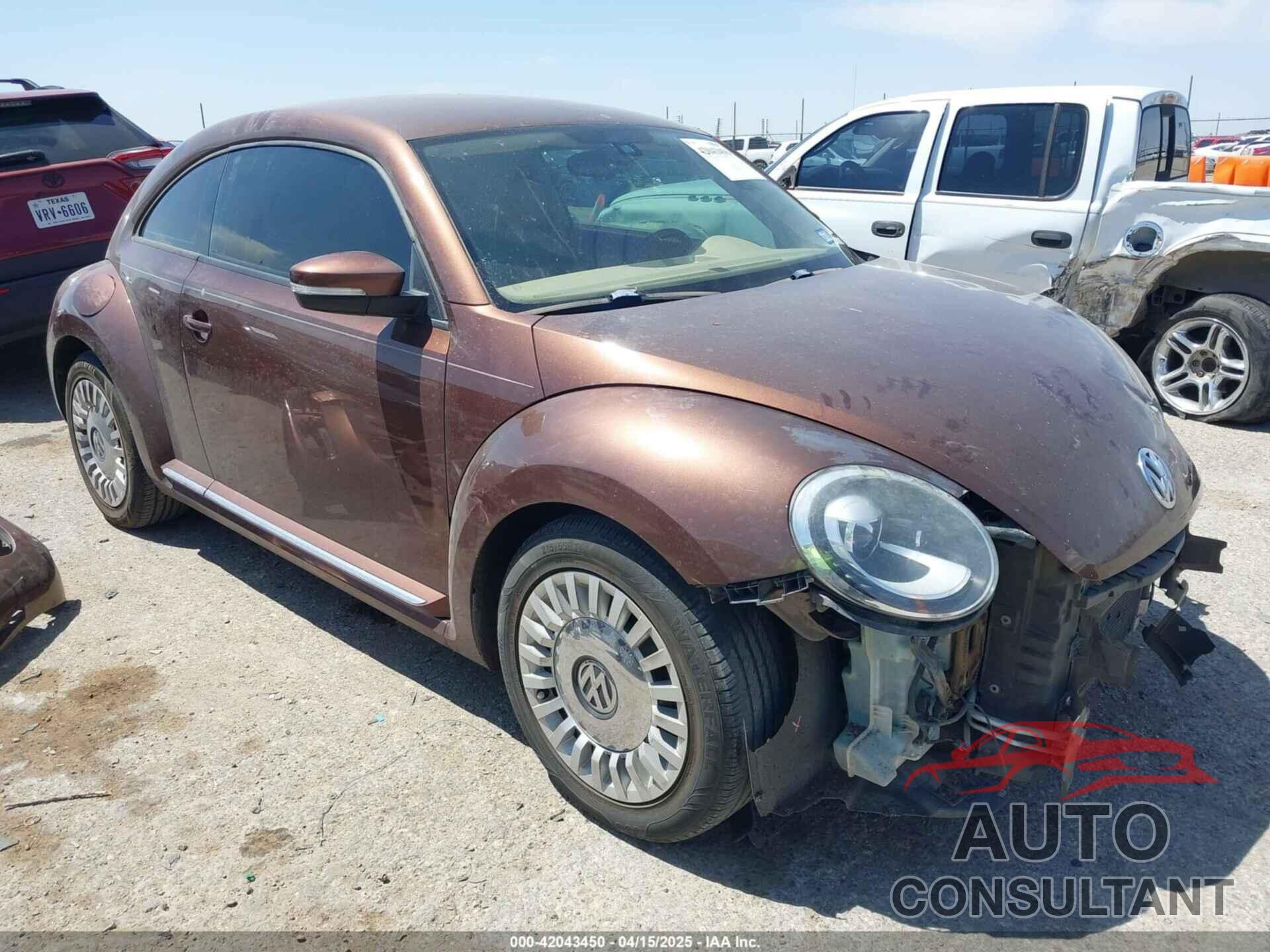VOLKSWAGEN BEETLE 2016 - 3VWJ07AT4GM634261
