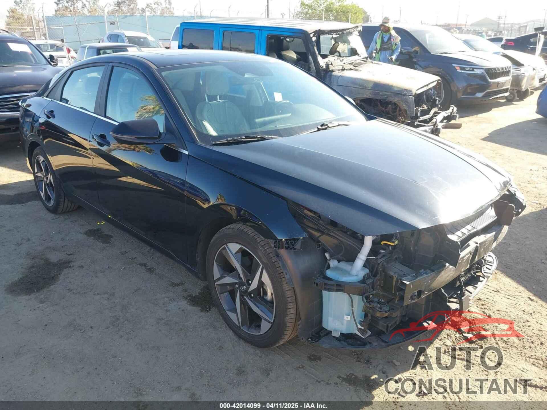 HYUNDAI ELANTRA HYBRID 2021 - KMHLN4AJ4MU005340