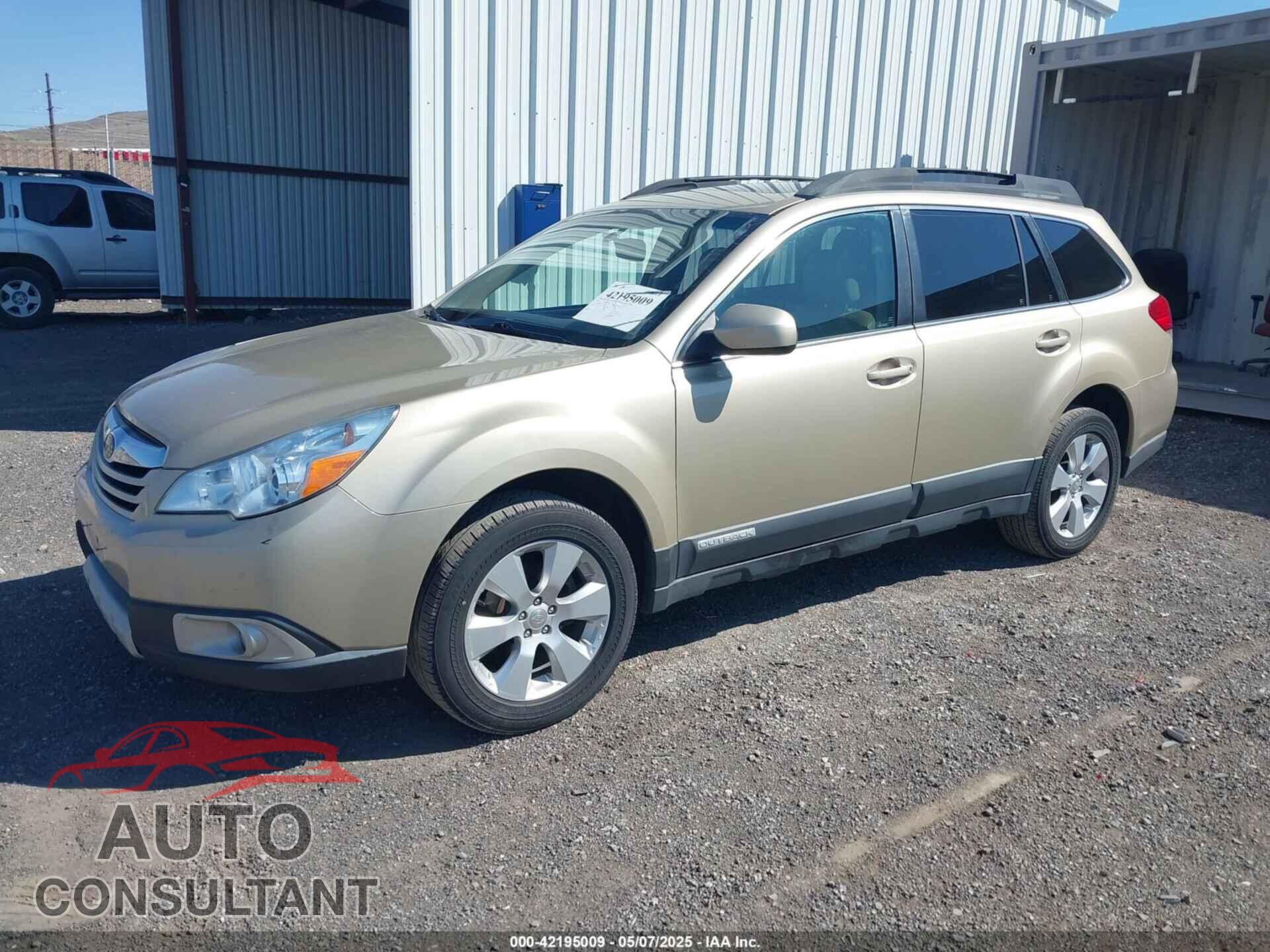 SUBARU OUTBACK 2010 - 4S4BRBLC1A3348191