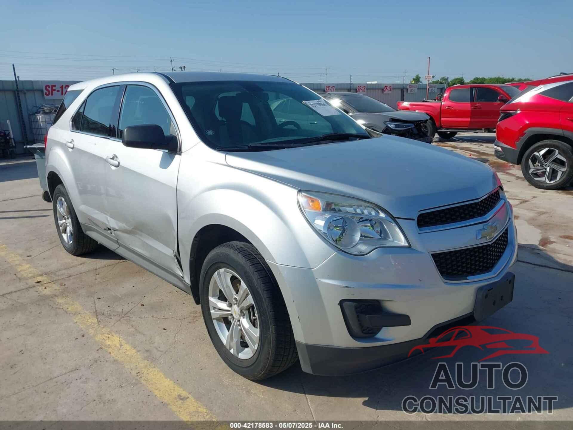 CHEVROLET EQUINOX 2011 - 2GNALBEC3B1146465