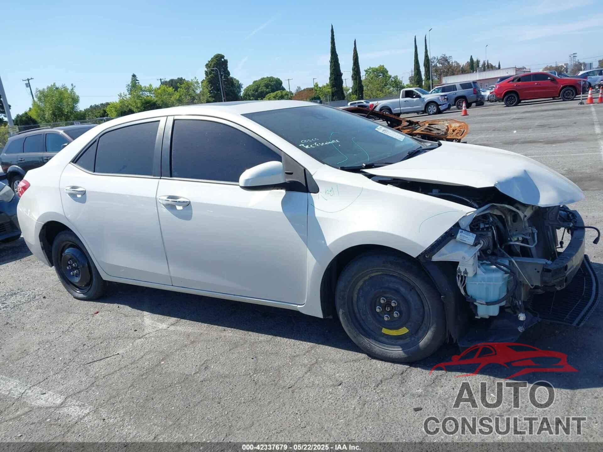 TOYOTA COROLLA 2018 - 5YFBURHE1JP813372