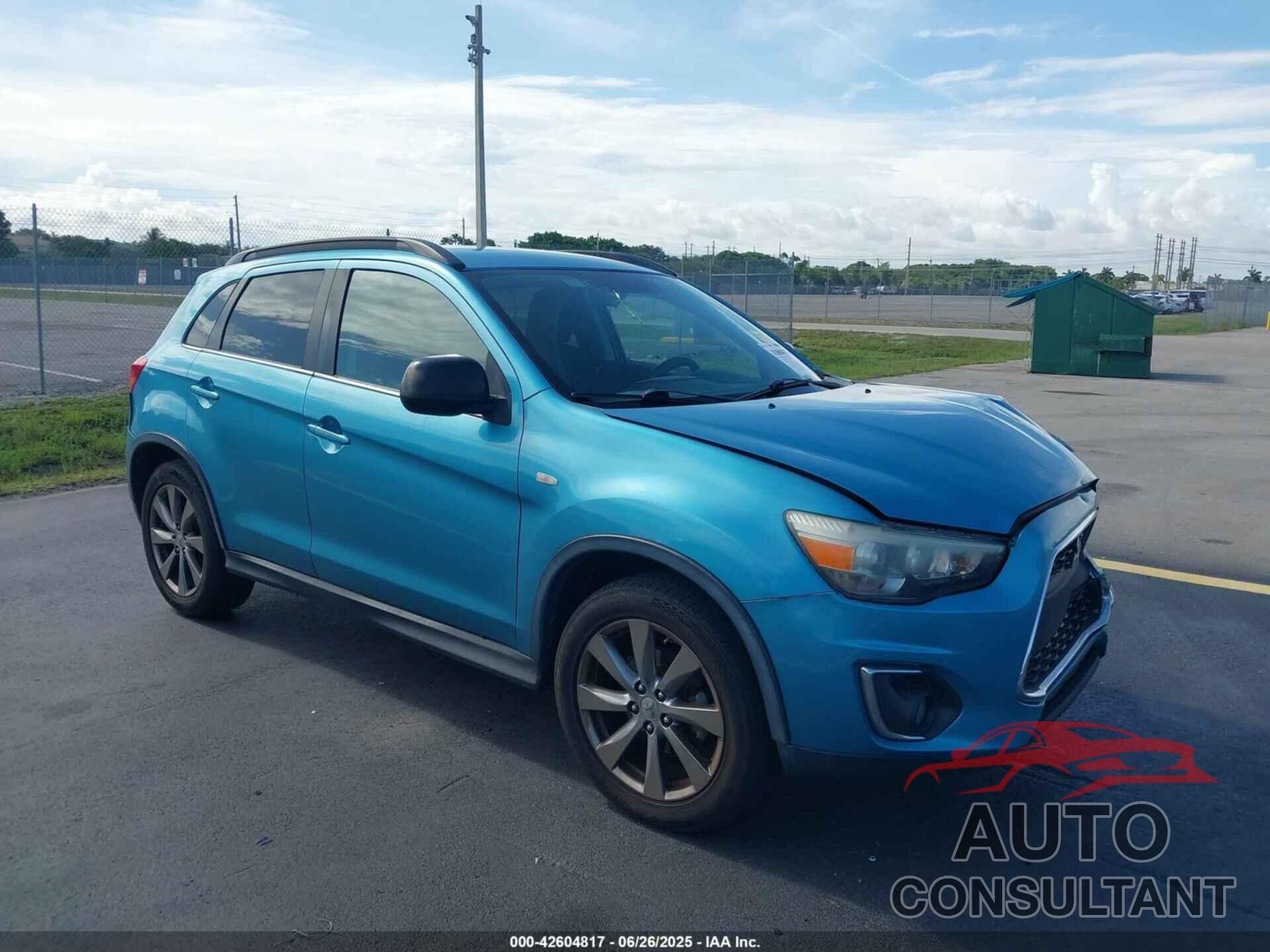 MITSUBISHI OUTLANDER SPORT 2013 - 4A4AP5AU3DE025071
