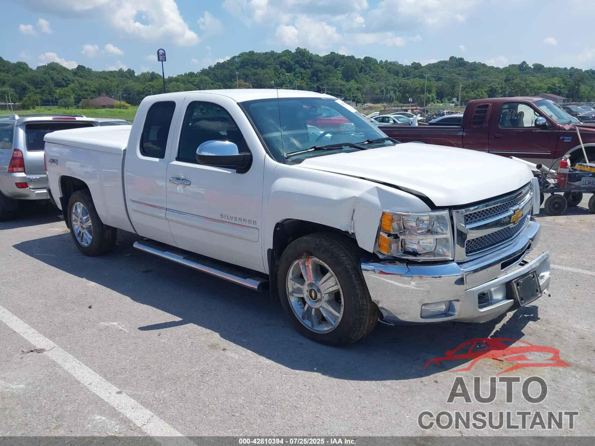 CHEVROLET SILVERADO 1500 2012 - 1GCRKSE7XCZ286510