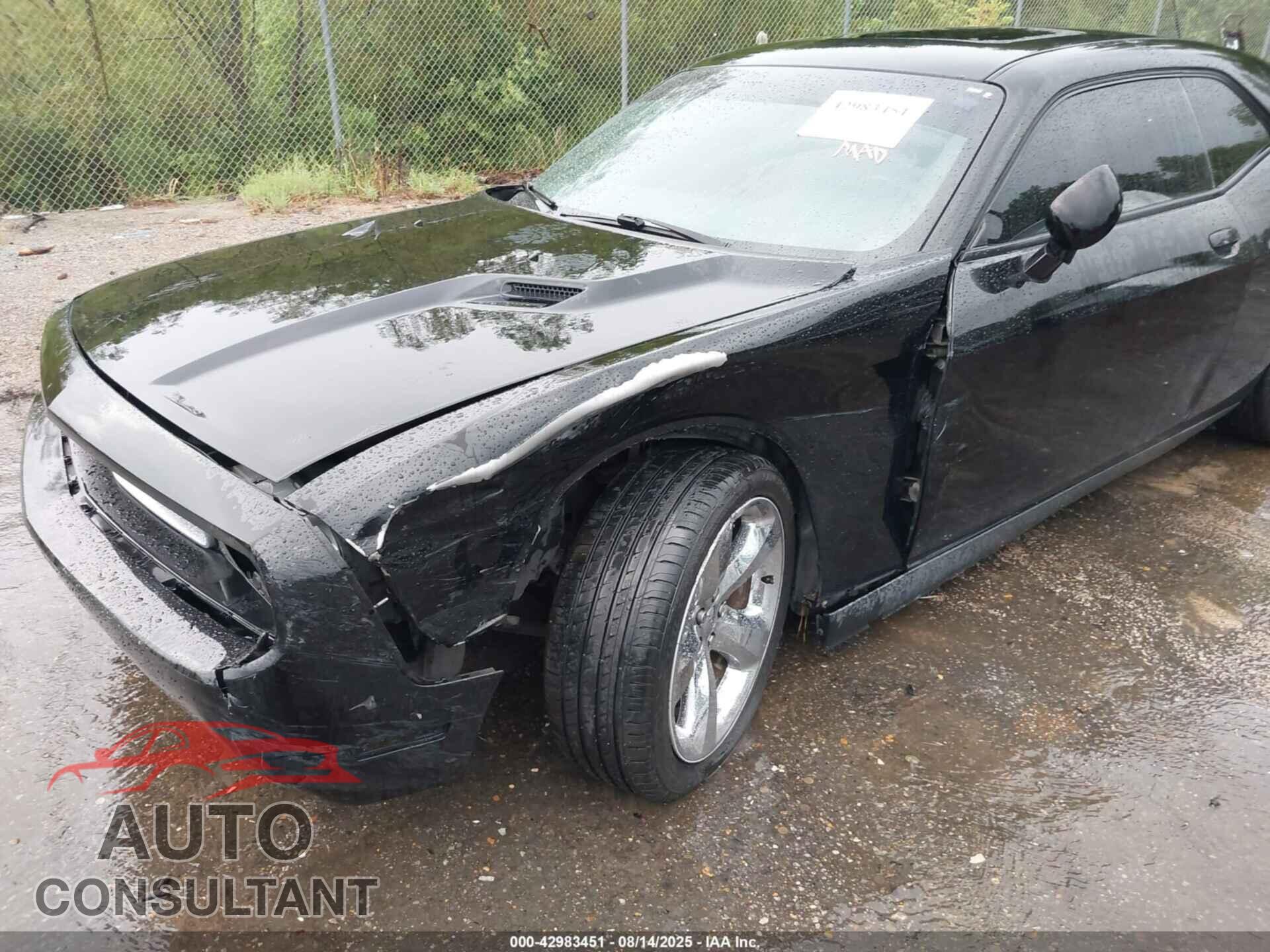 DODGE CHALLENGER 2014 - 2C3CDYAG9EH101833