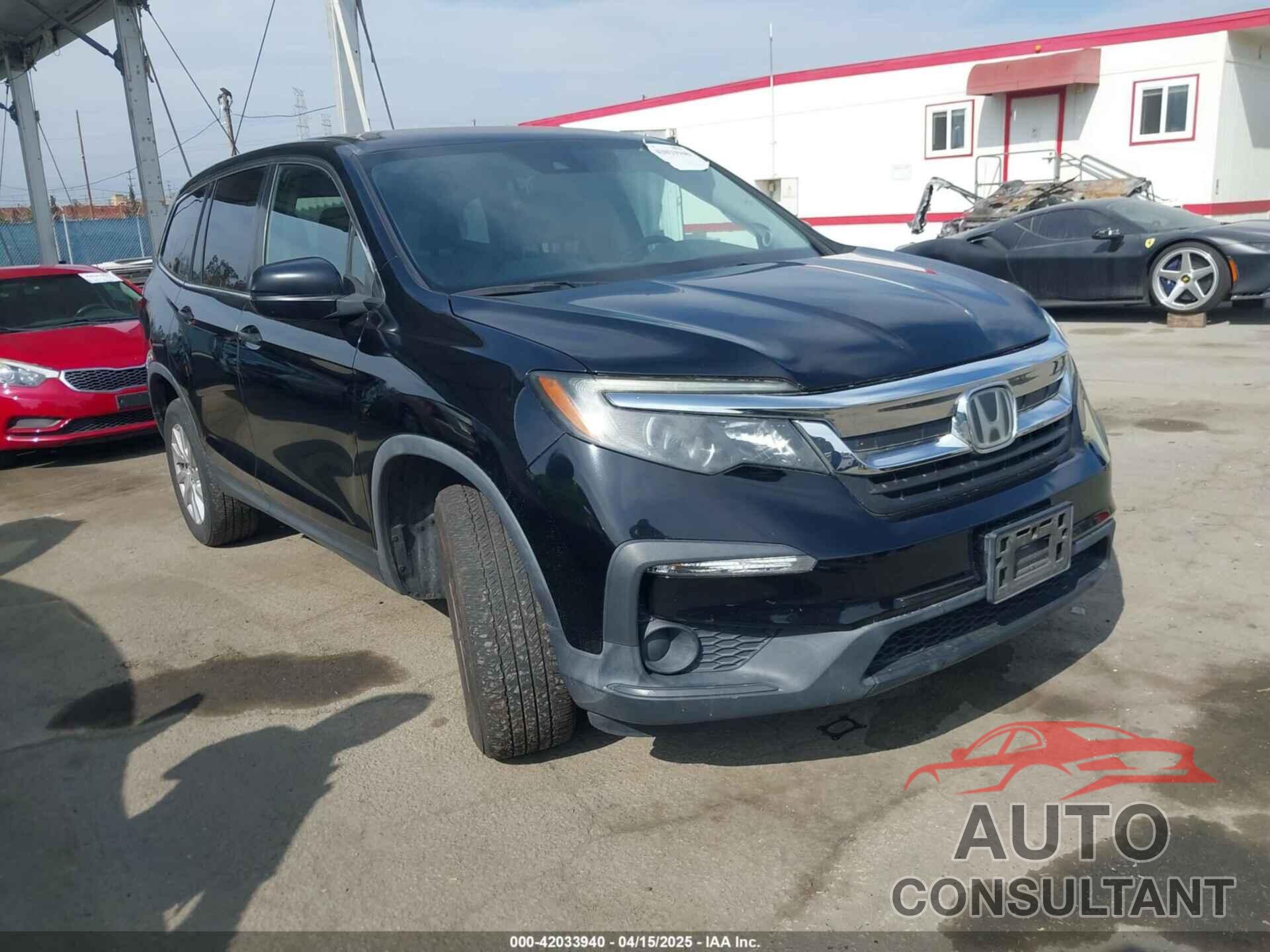 HONDA PILOT 2019 - 5FNYF6H15KB054786