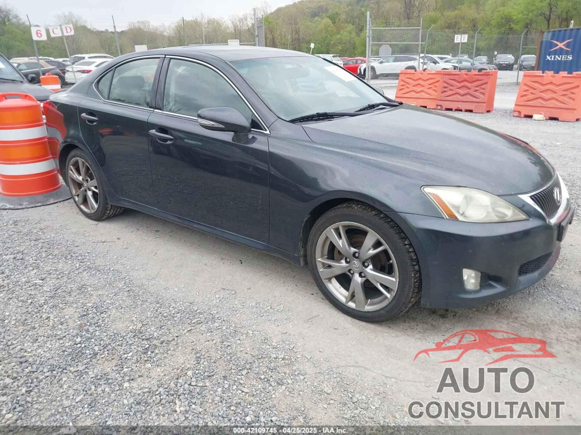 LEXUS IS 250 2010 - JTHBF5C27A5120477