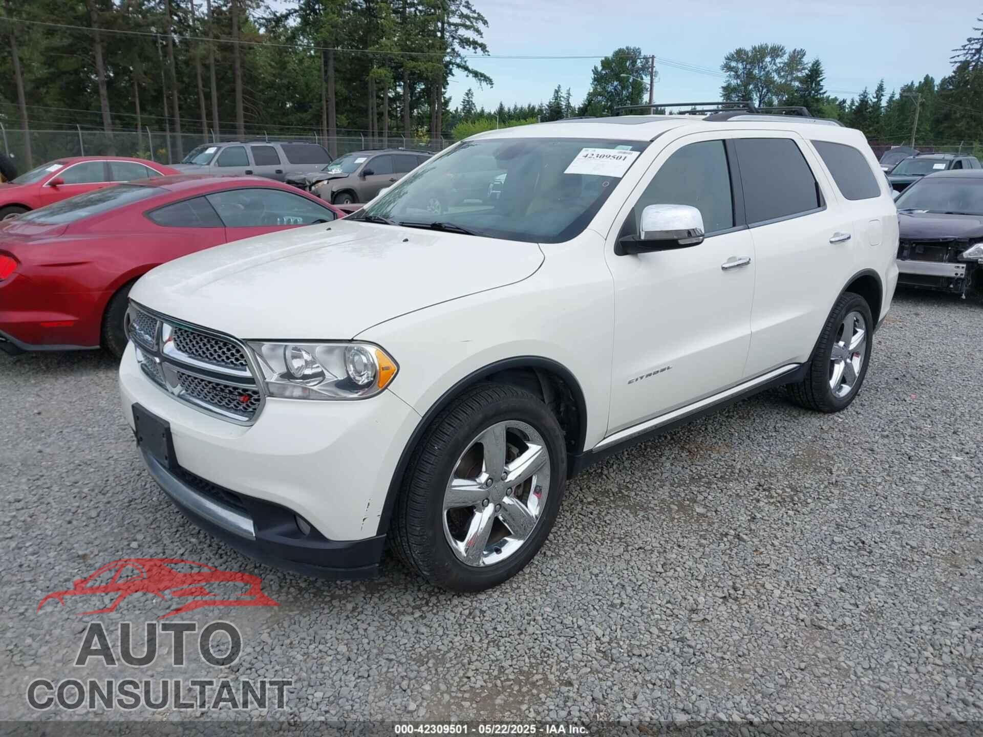 DODGE DURANGO 2012 - 1C4RDJEG8CC336957
