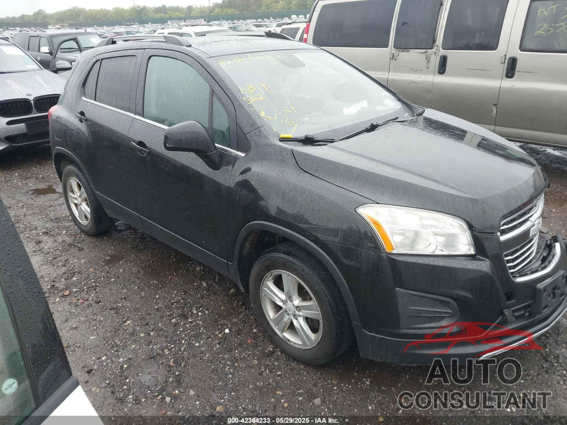 CHEVROLET TRAX 2016 - KL7CJPSB8GB707442