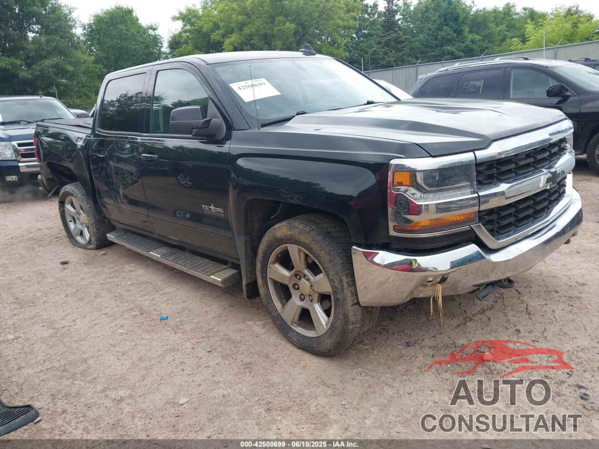 CHEVROLET SILVERADO 1500 2016 - 3GCUKREC7GG106549