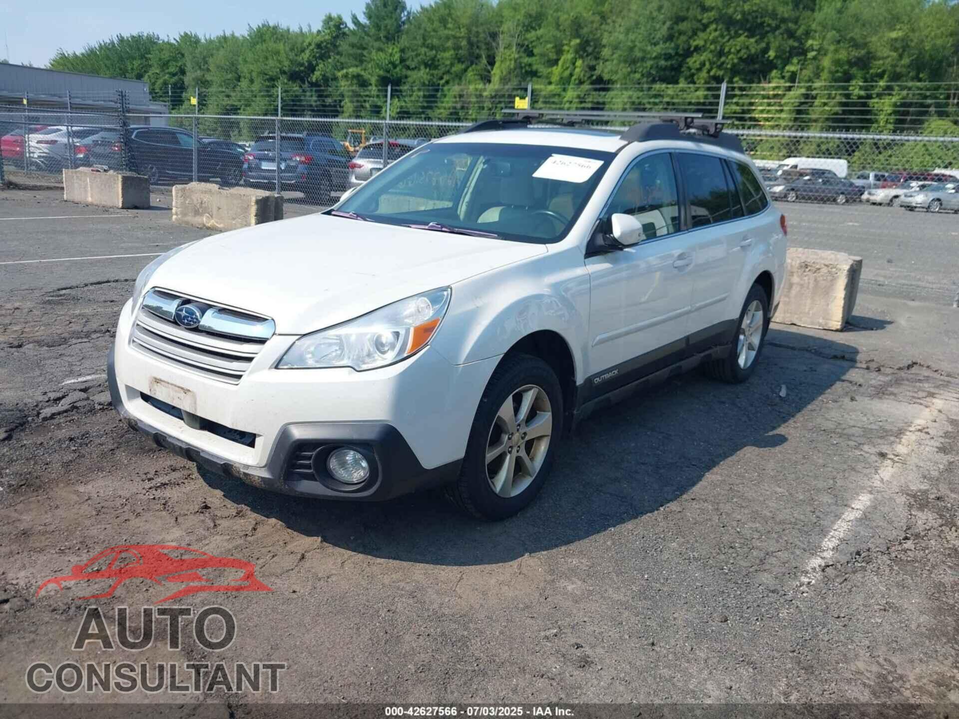 SUBARU OUTBACK 2014 - 4S4BRBLC4E3246020
