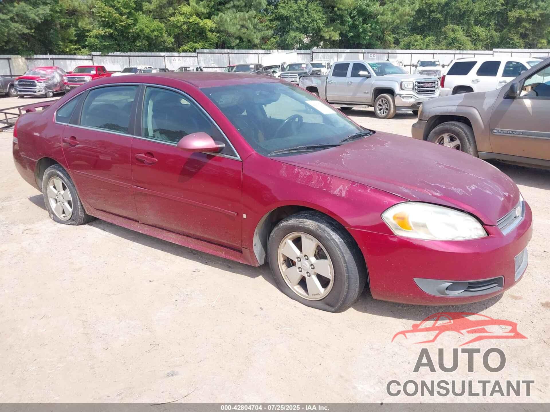 CHEVROLET IMPALA 2010 - 2G1WB5EK8A1122860
