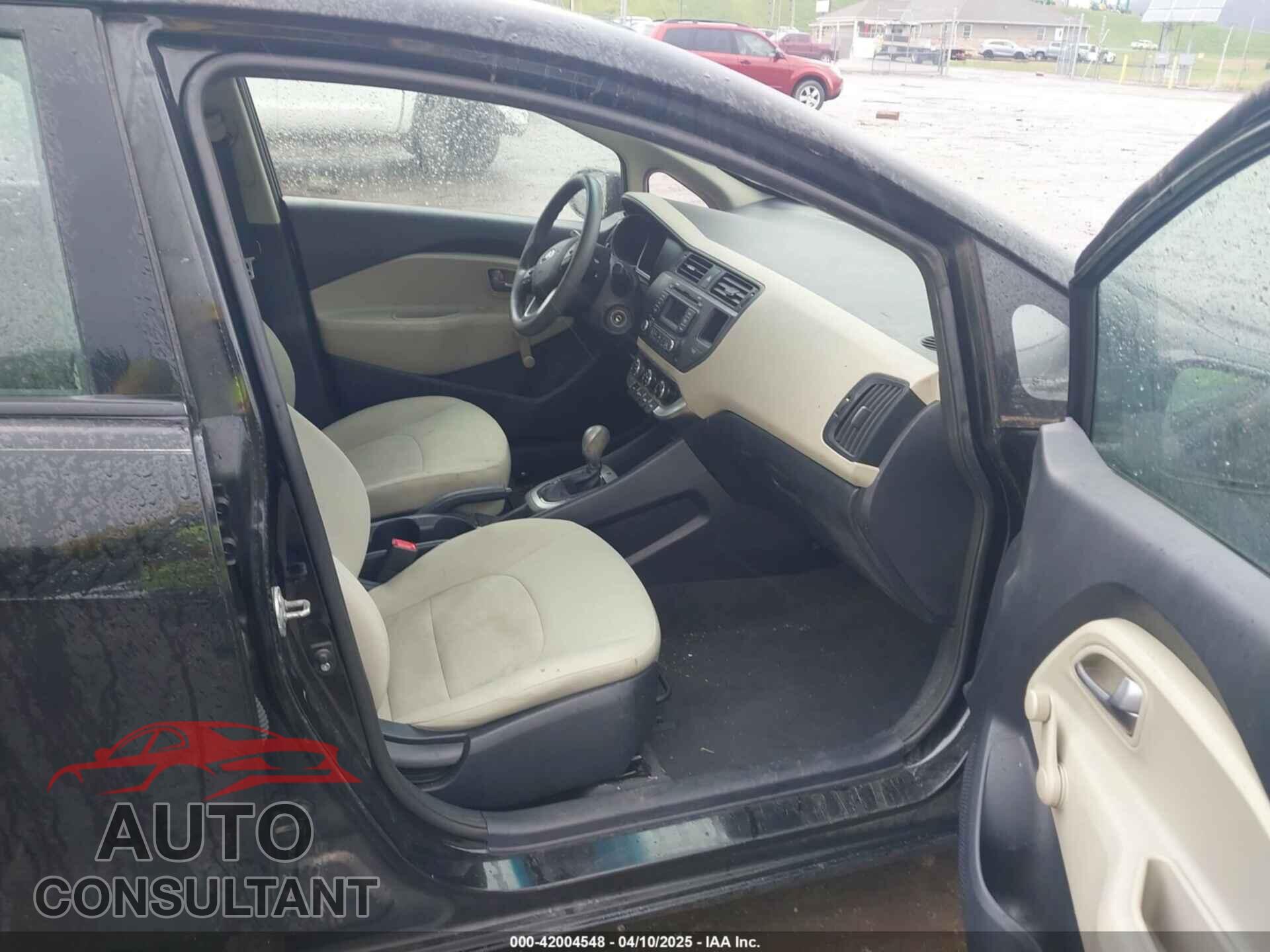 KIA RIO 2013 - KNADM5A35D6224764