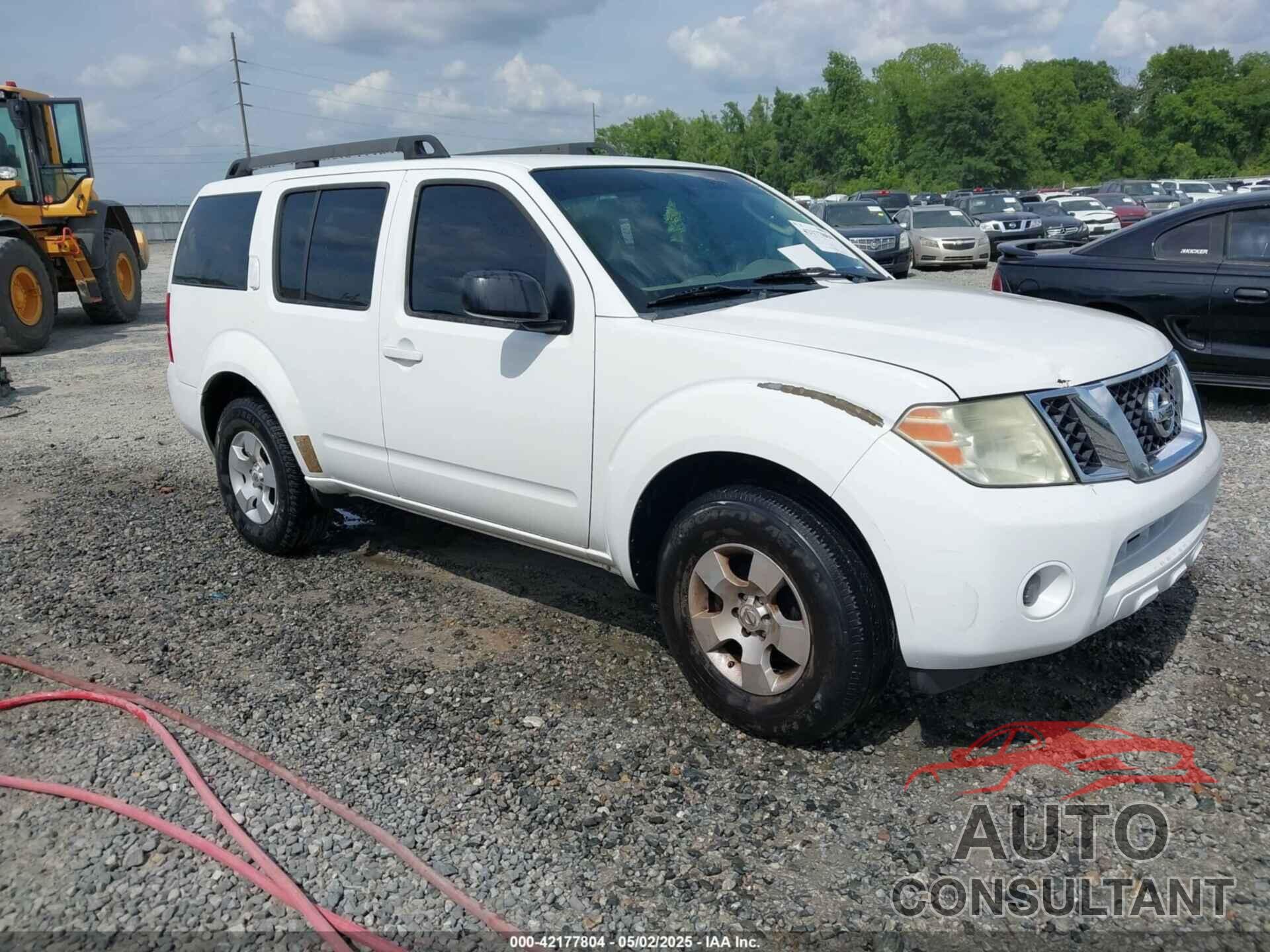 NISSAN PATHFINDER 2011 - 5N1AR1NN4BC605737