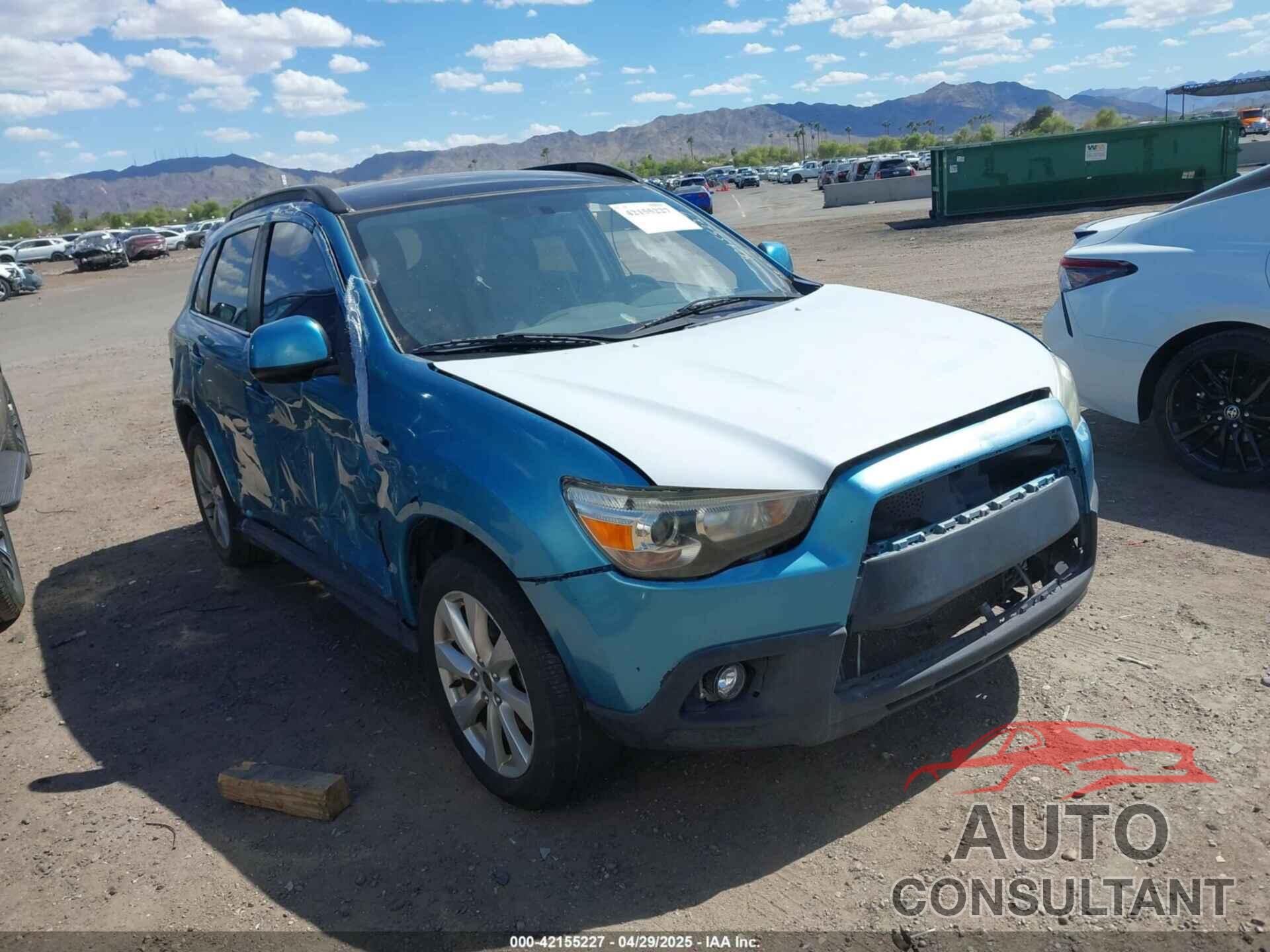 MITSUBISHI OUTLANDER SPORT 2013 - 4A4AP4AU5DE003910