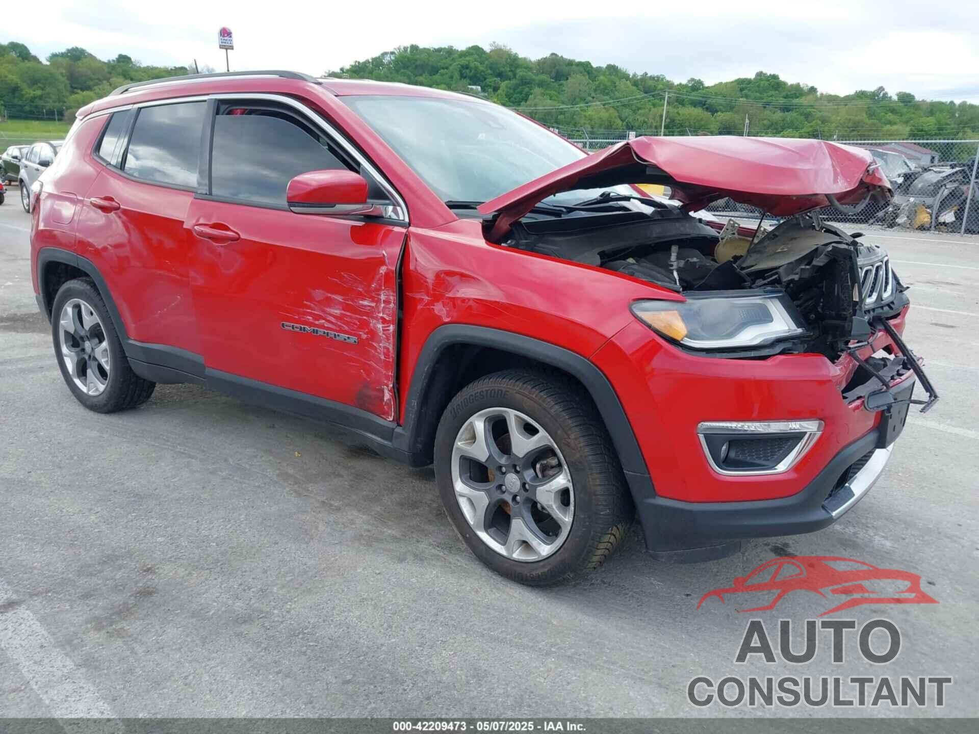 JEEP COMPASS 2018 - 3C4NJCCB7JT406864