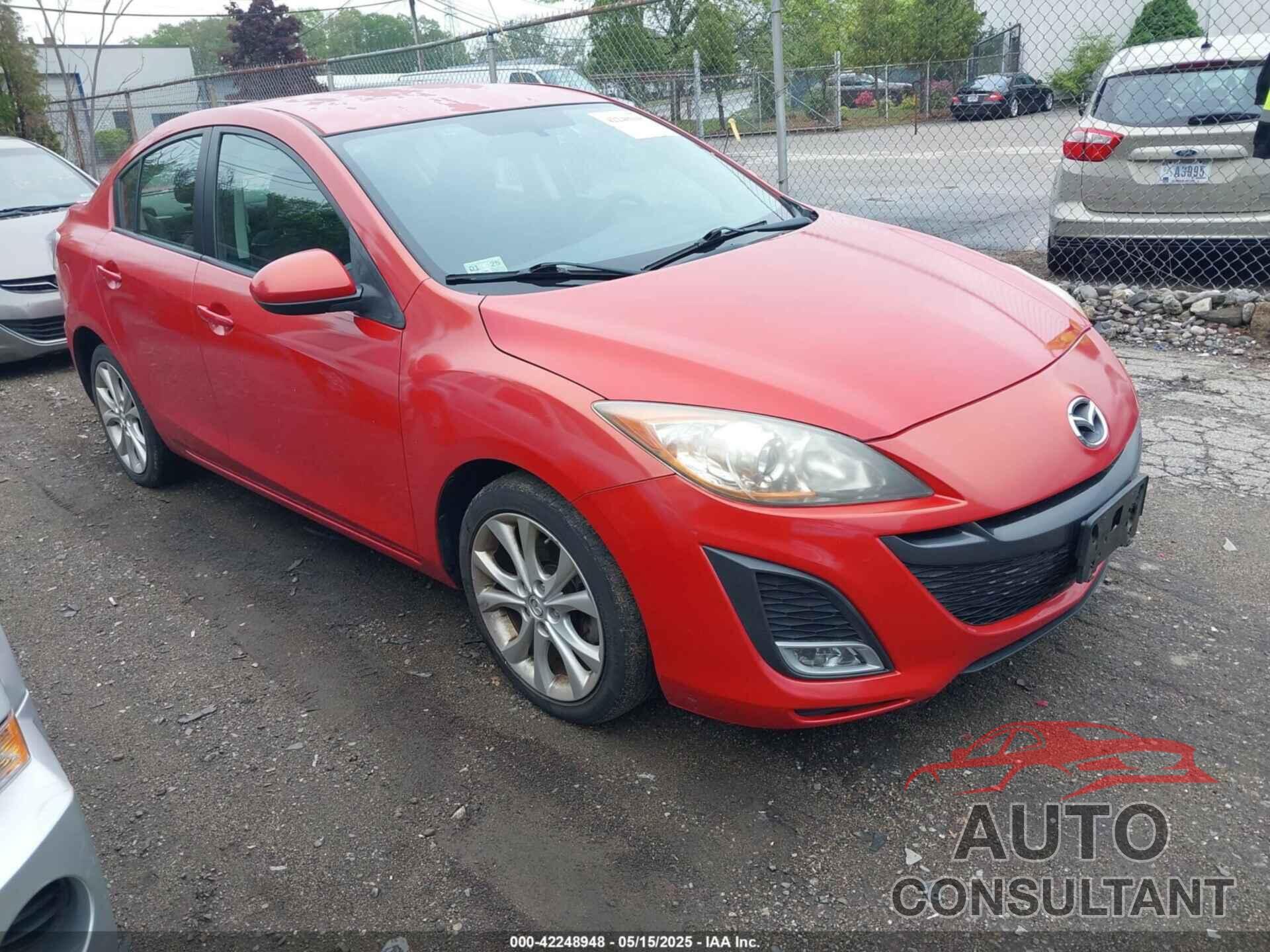 MAZDA MAZDA3 2011 - JM1BL1U59B1377614