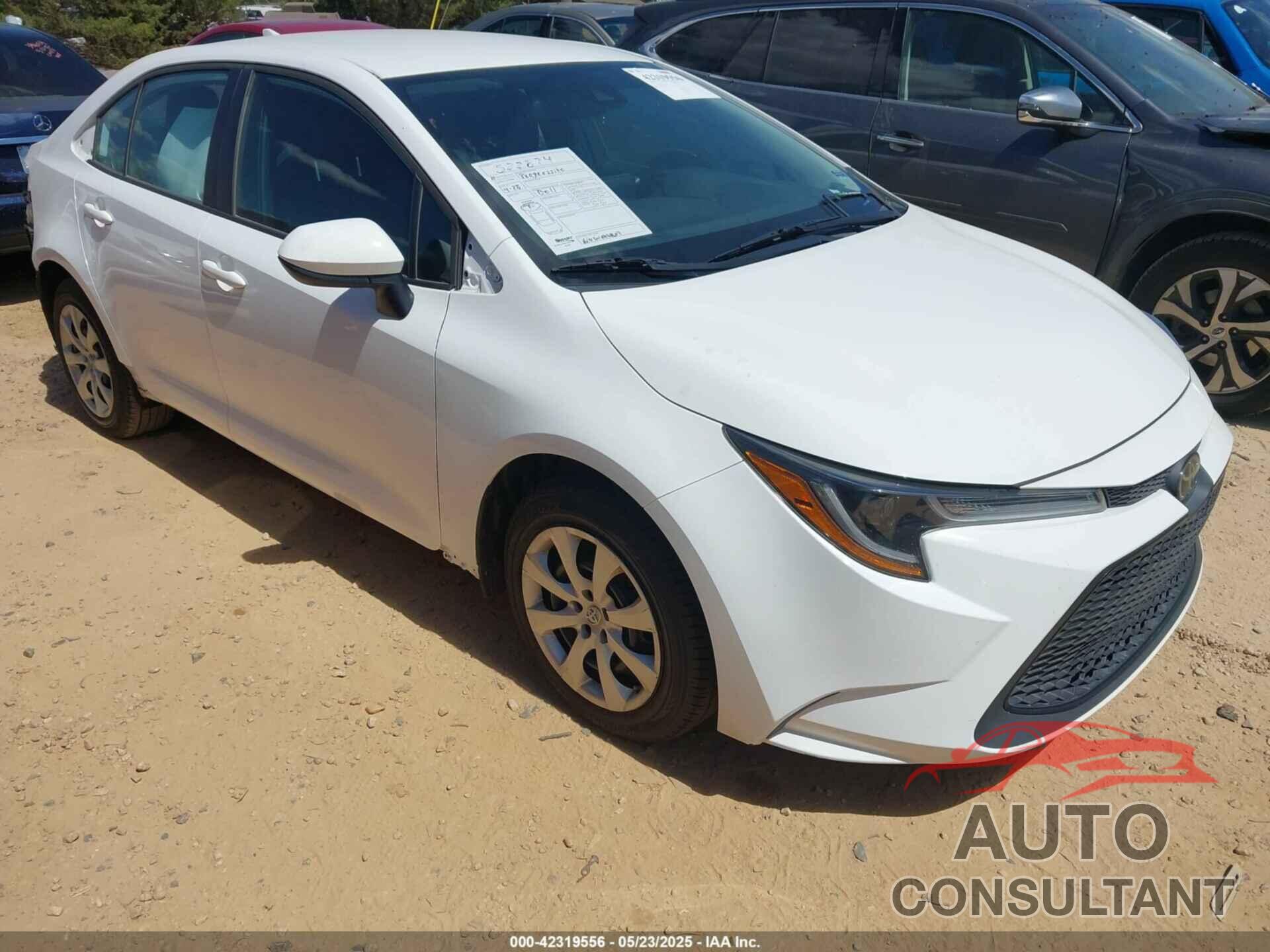 TOYOTA COROLLA 2022 - 5YFEPMAE8NP355840