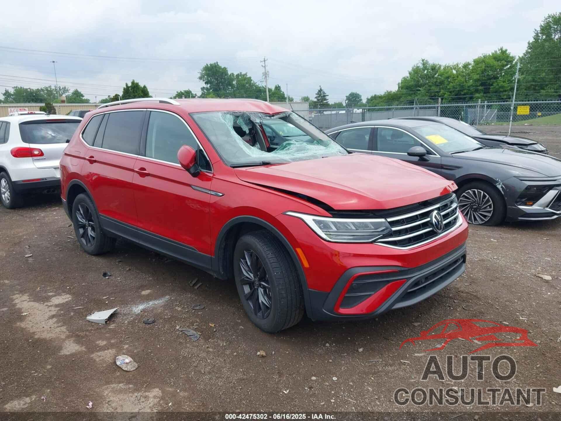 VOLKSWAGEN TIGUAN 2022 - 3VV2B7AX0NM020942