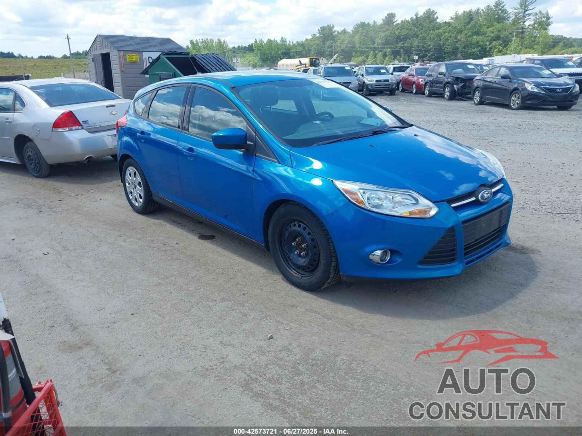 FORD FOCUS 2012 - 1FAHP3K26CL341037