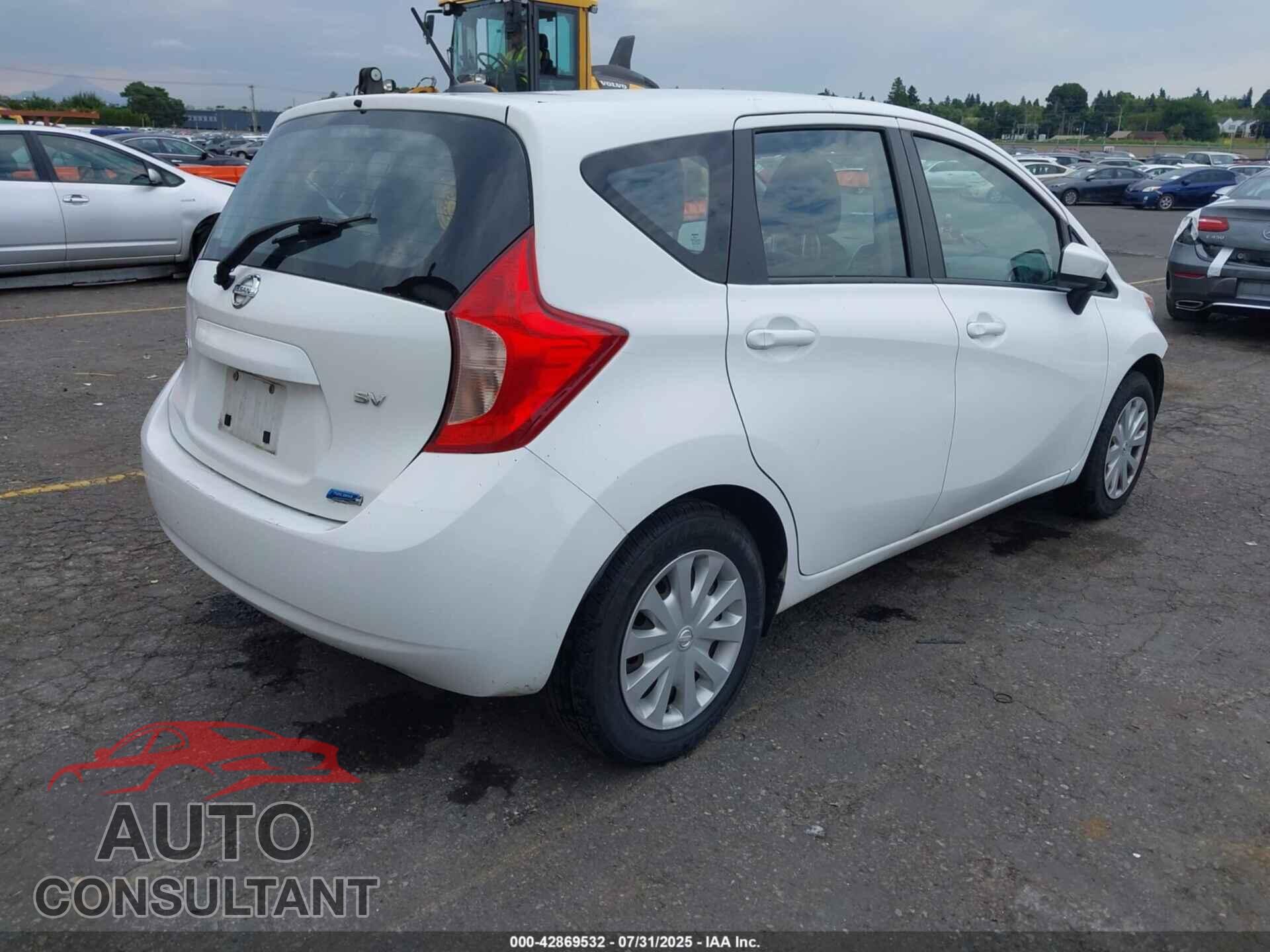 NISSAN VERSA NOTE 2016 - 3N1CE2CP0GL397308