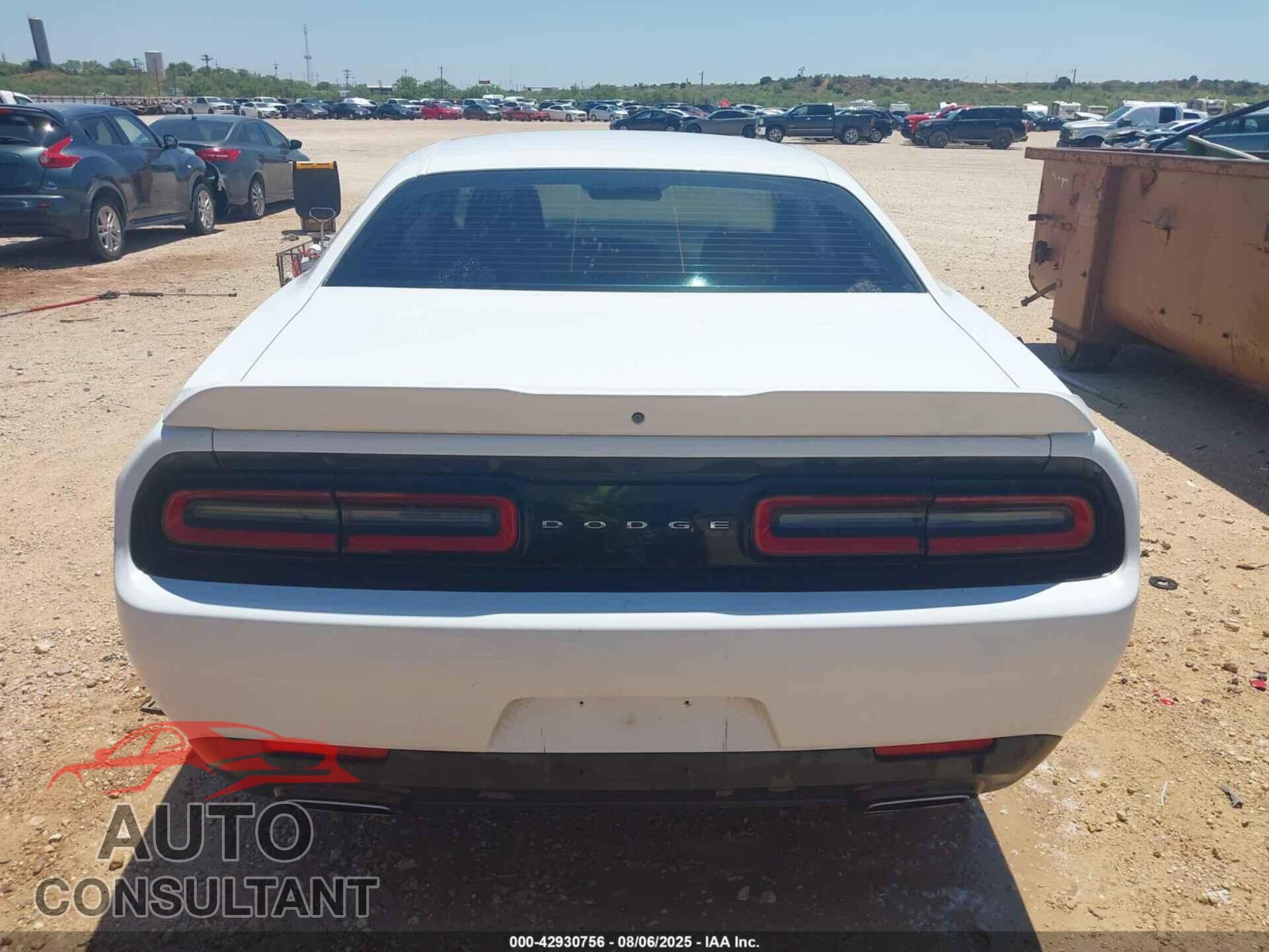 DODGE CHALLENGER 2016 - 2C3CDZAG4GH201752