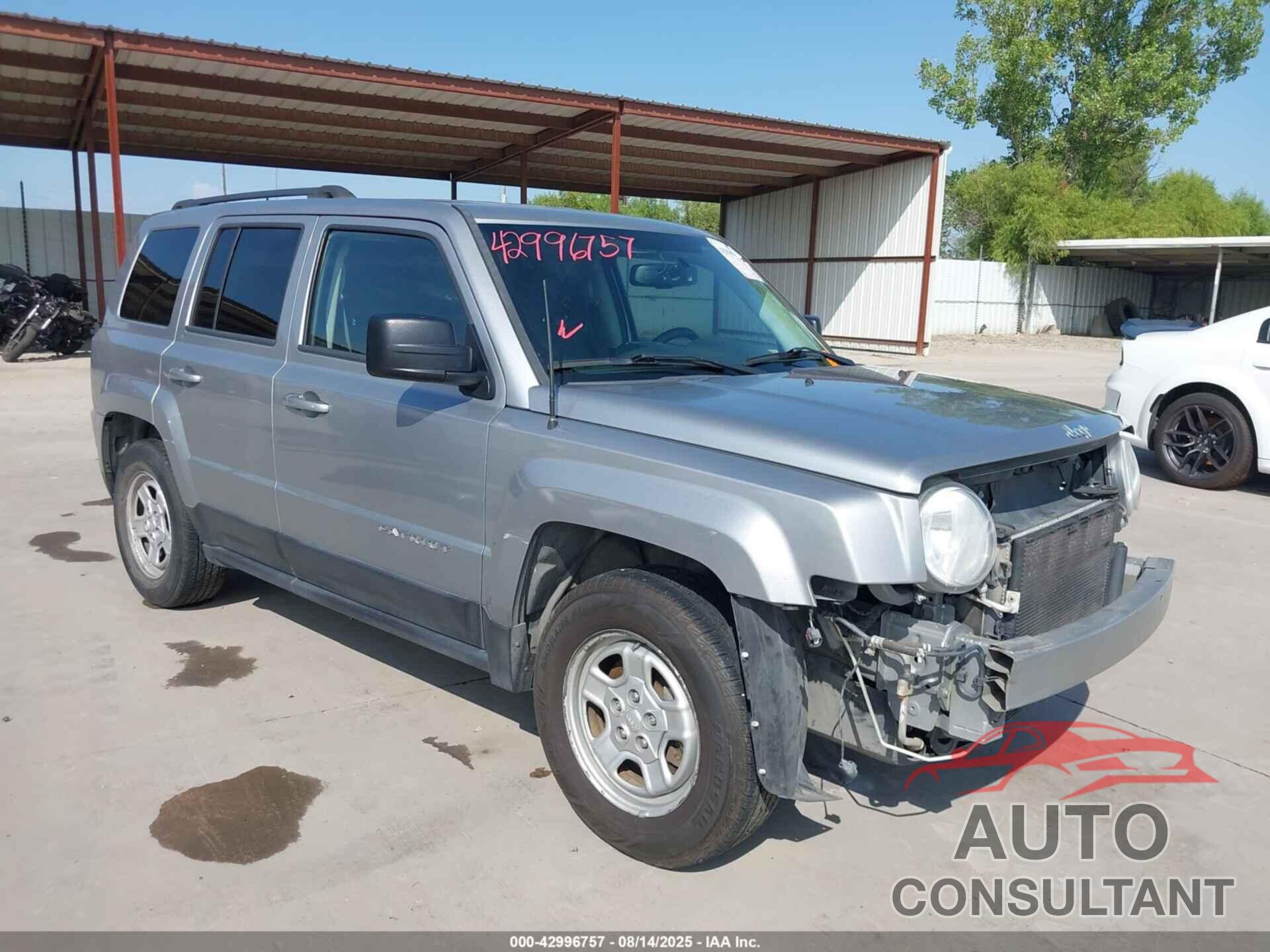 JEEP PATRIOT 2016 - 1C4NJPBAXGD688173