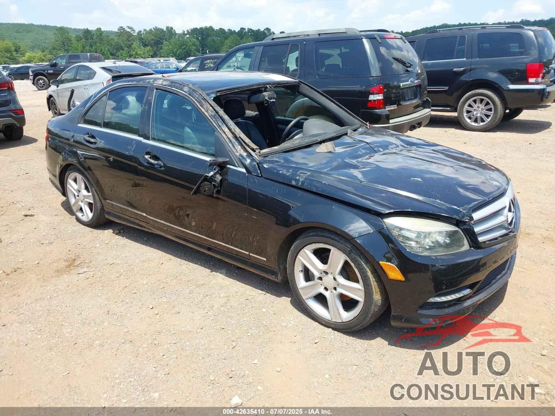 MERCEDES-BENZ C 300 2011 - WDDGF5EB7BA444600