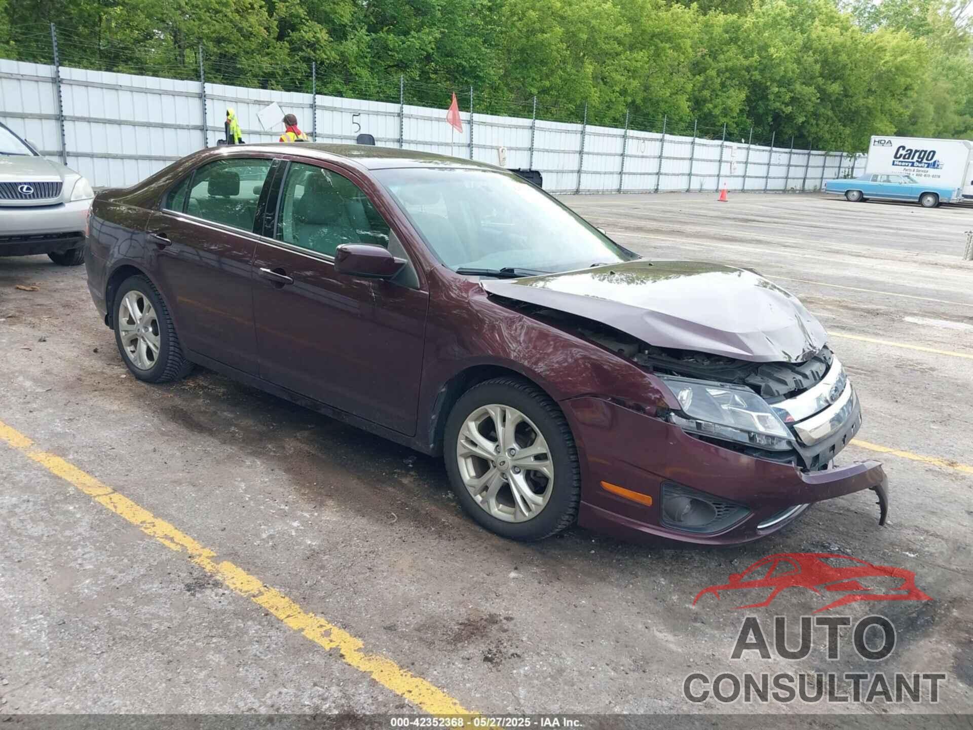 FORD FUSION 2012 - 3FAHP0HA4CR432631