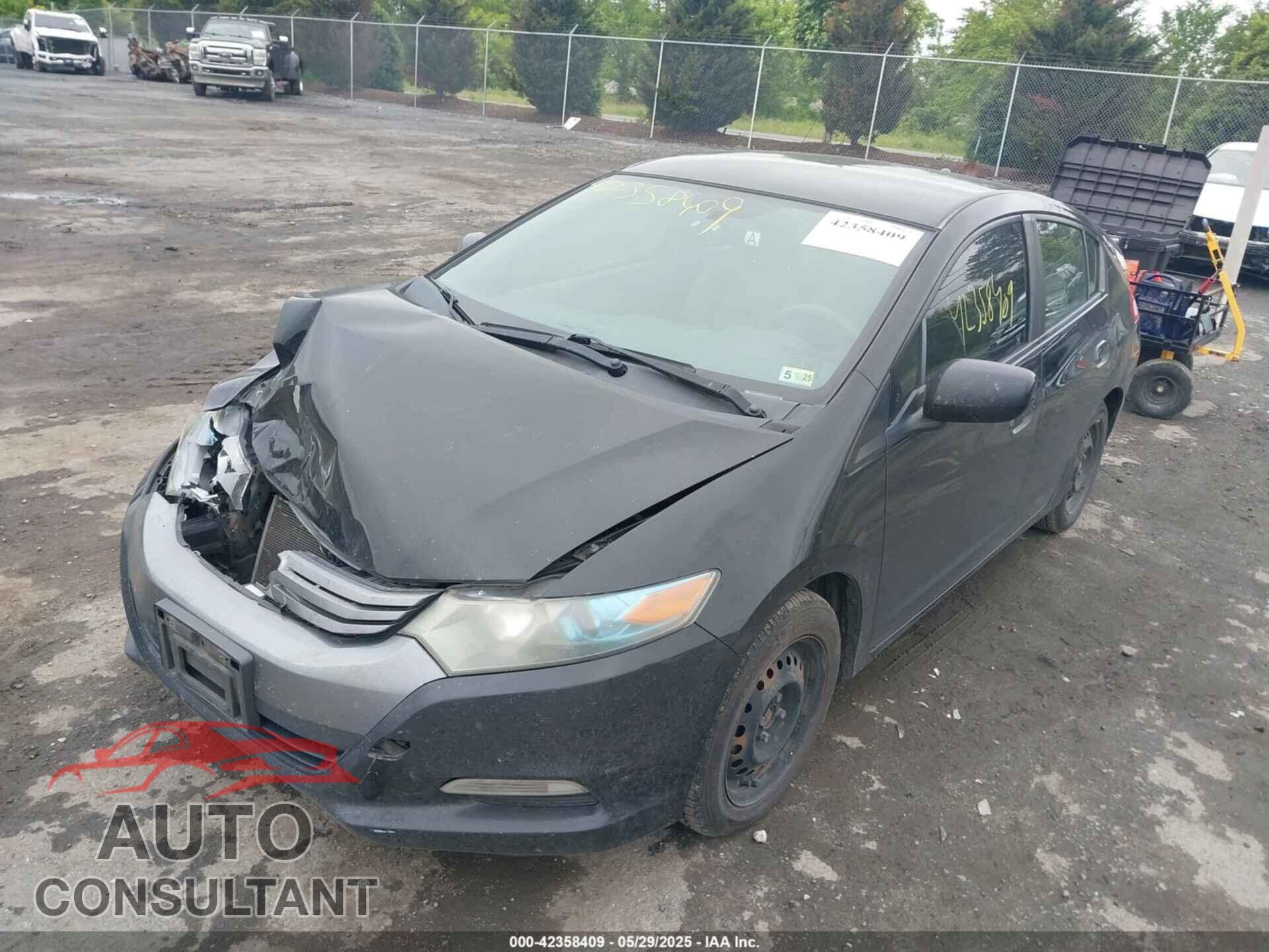 HONDA INSIGHT 2010 - JHMZE2H59AS037444