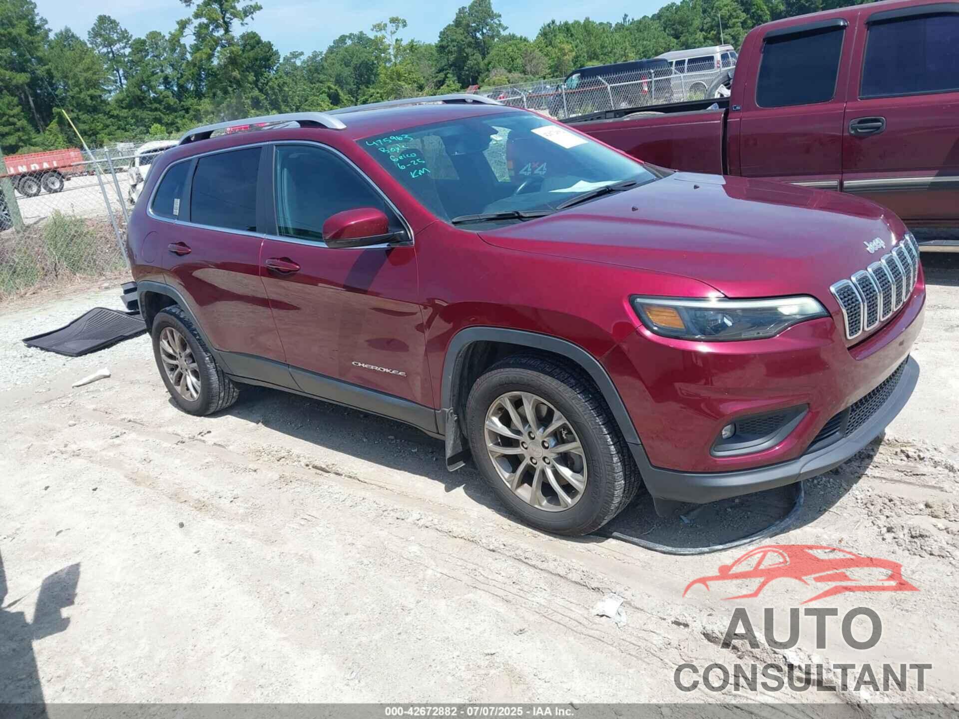 JEEP CHEROKEE 2019 - 1C4PJLLX1KD272090