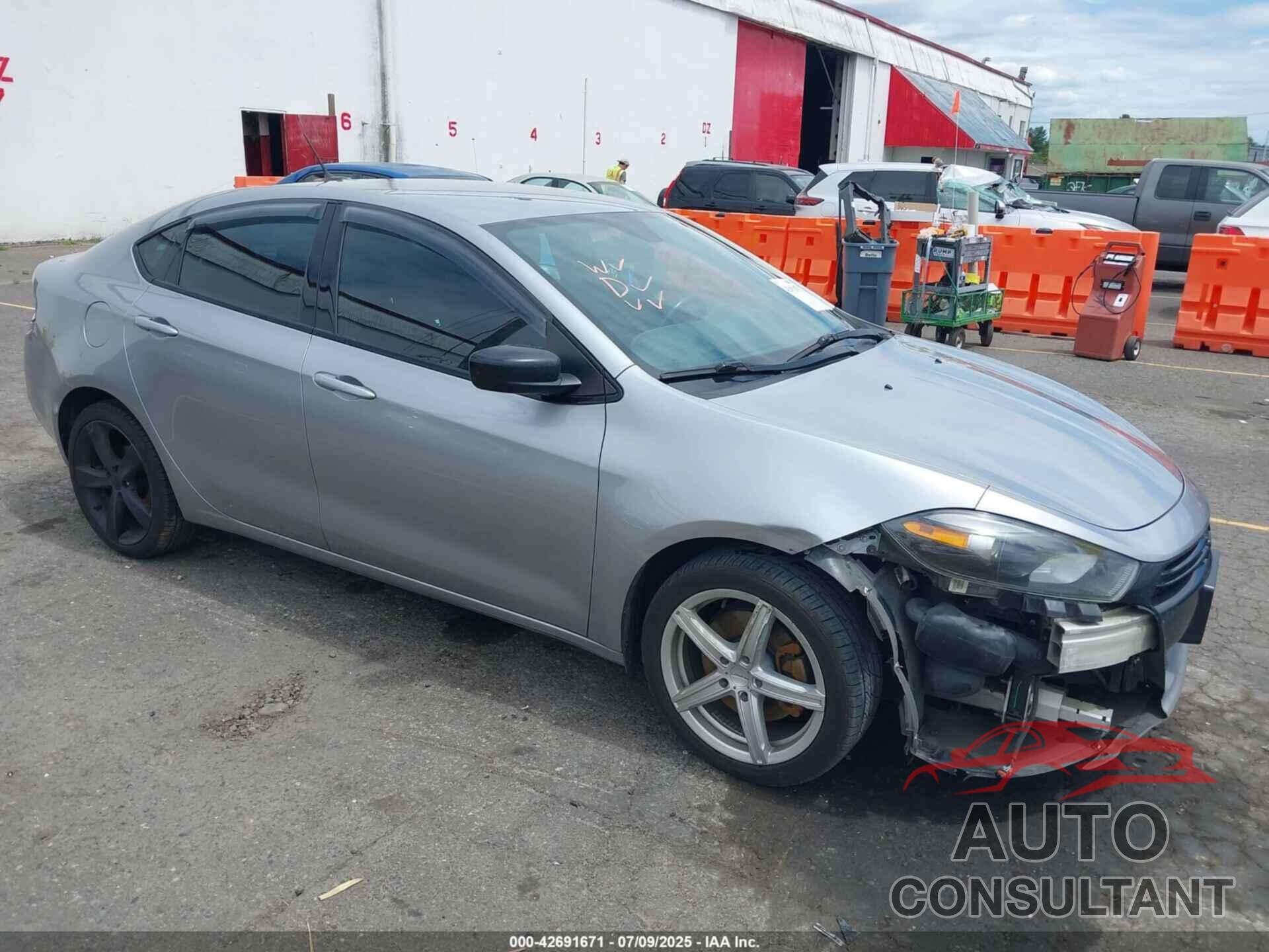 DODGE DART 2015 - 1C3CDFBBXFD119067