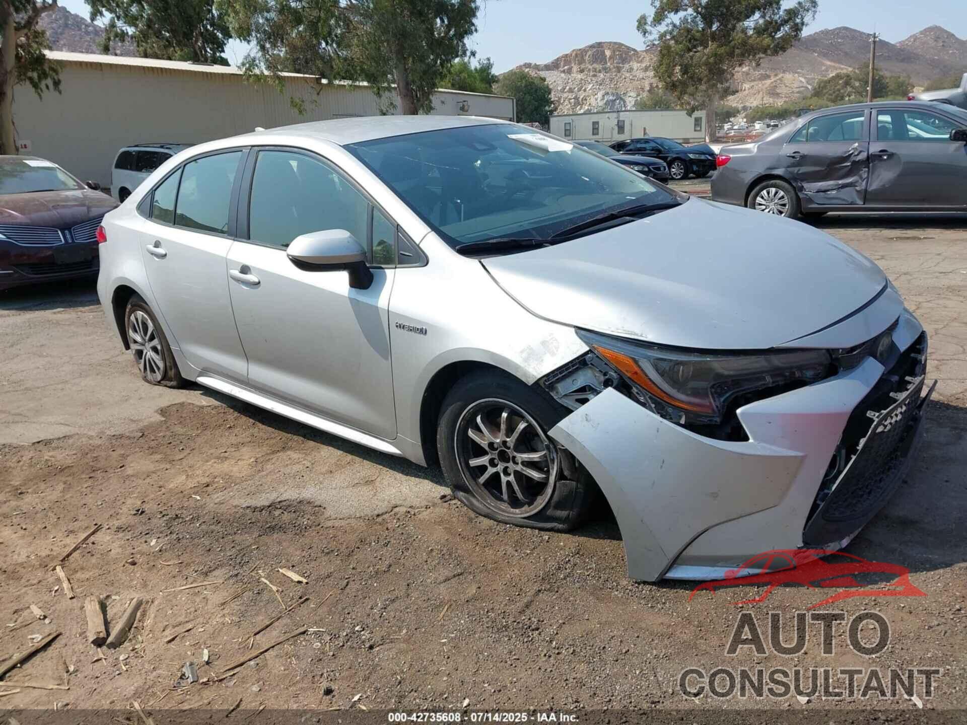 TOYOTA COROLLA 2021 - JTDEAMDE7MJ030869