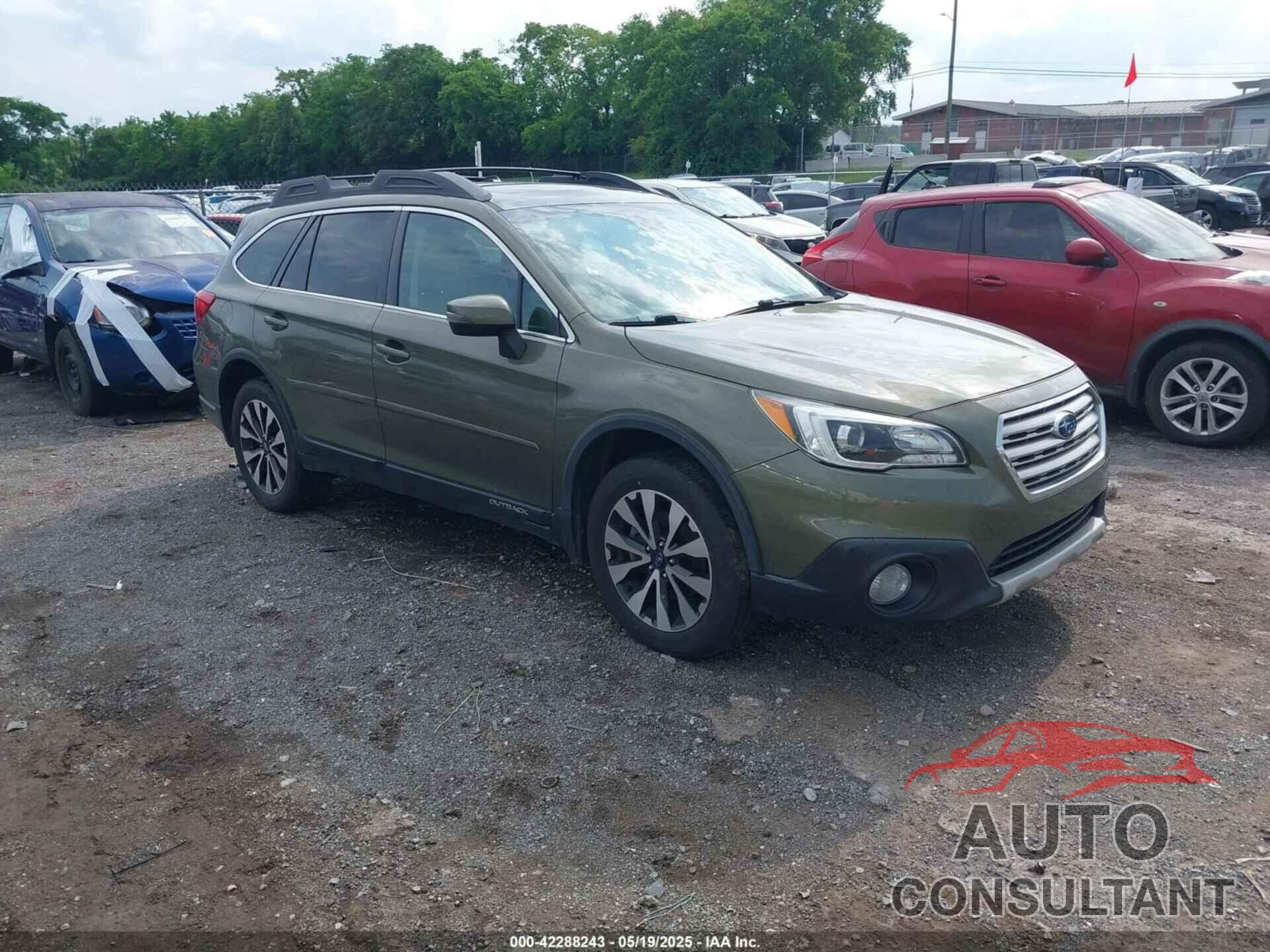 SUBARU OUTBACK 2017 - 4S4BSENC3H3436916