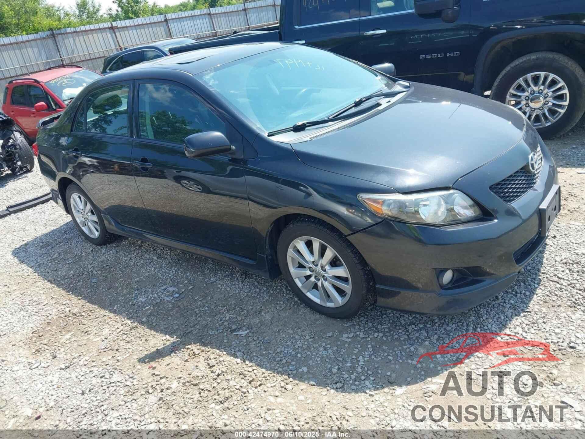 TOYOTA COROLLA 2010 - 2T1BU4EE8AC465321