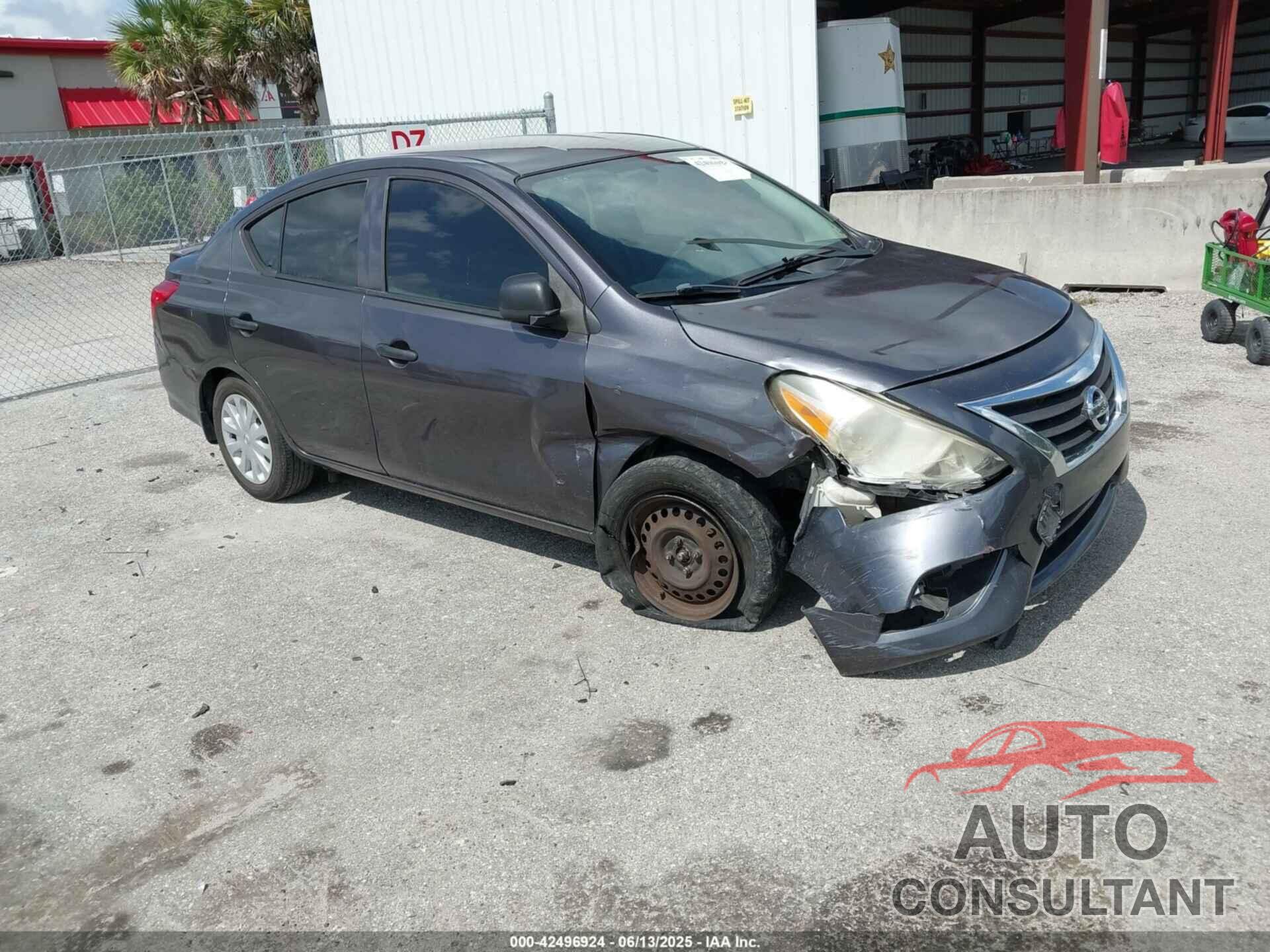 NISSAN VERSA 2015 - 3N1CN7AP4FL852899