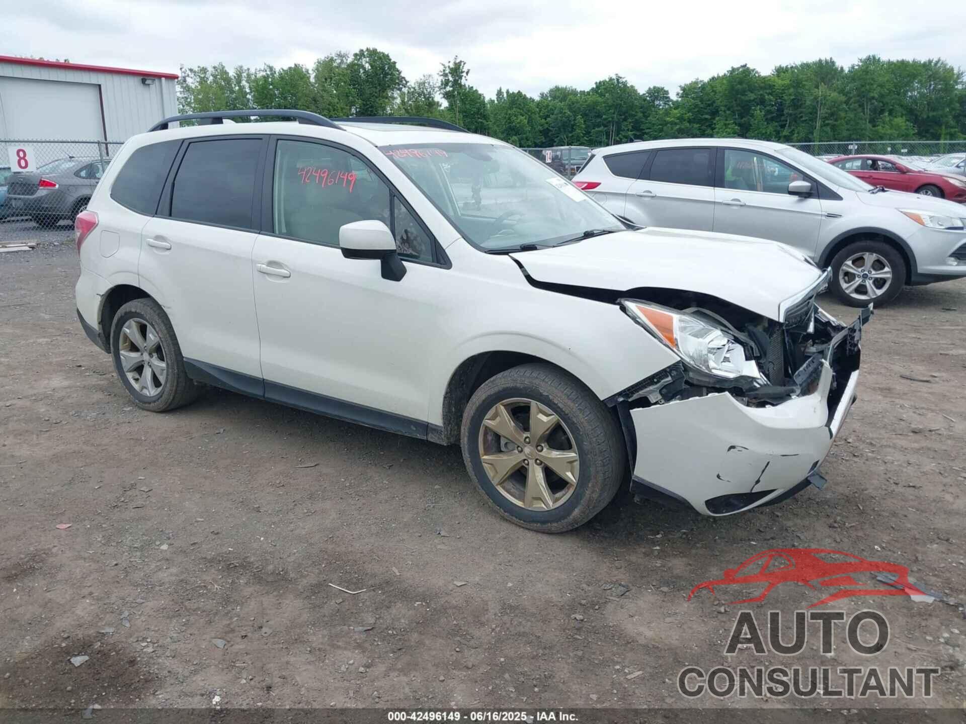 SUBARU FORESTER 2016 - JF2SJAGC5GH471618